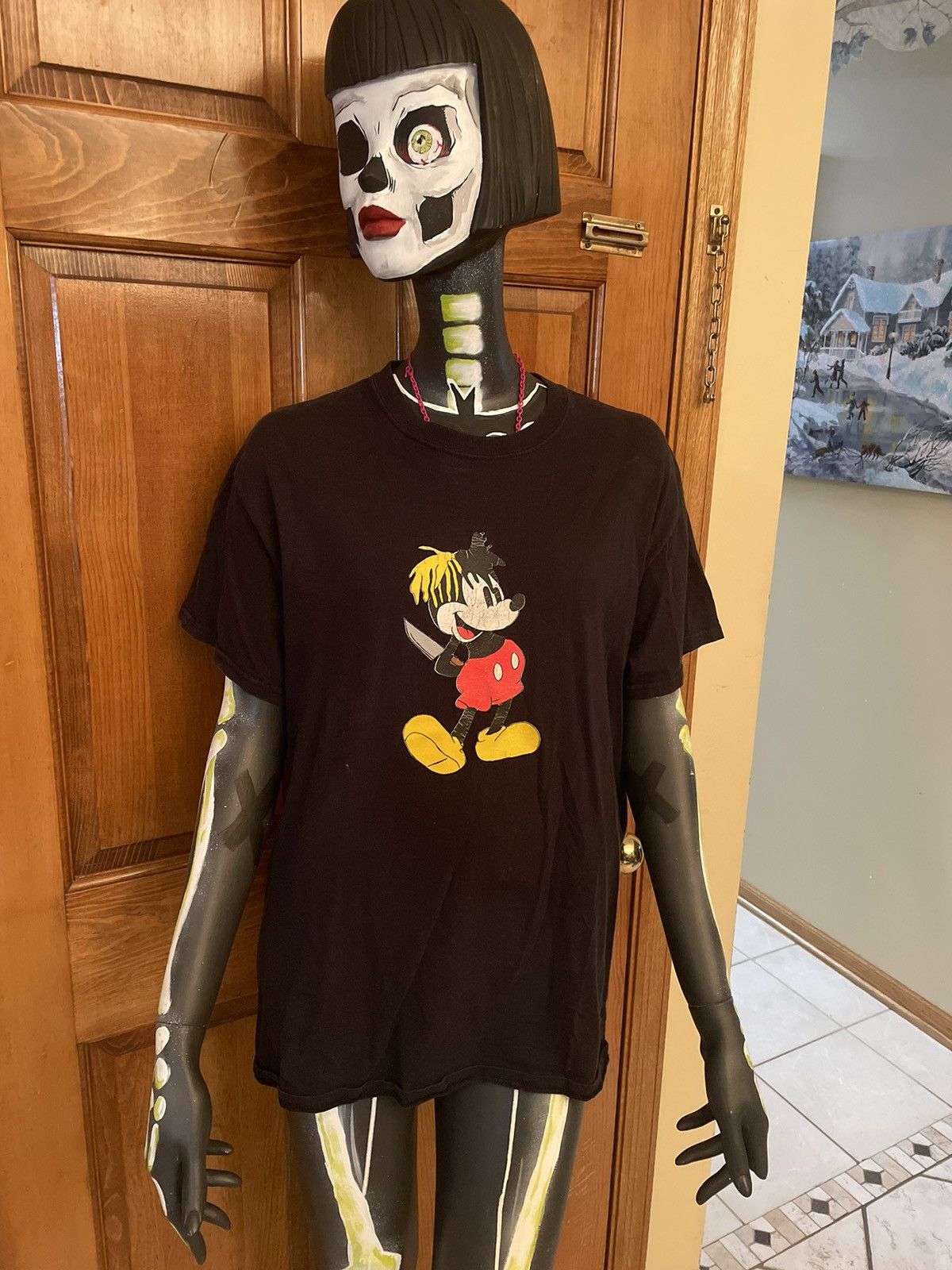 image of Revenge Xxxtentacion Dont Kill Your Friends Kids! Vr All Star Size M in Black, Men's