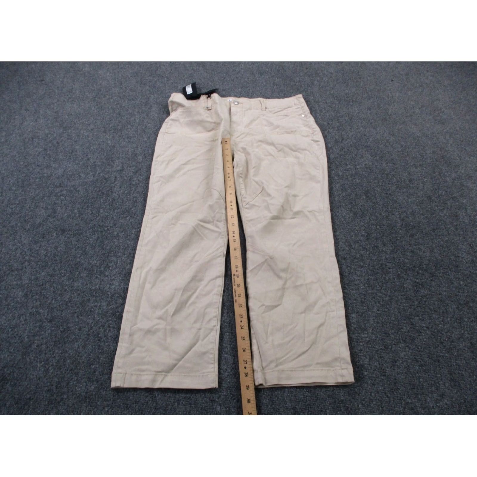 Paige Paige Mens Pants 34 Beige Drew Utility Casual Hiking Workwear Climbing Logo NEW Size US 34 / EU 50 - 3 Thumbnail