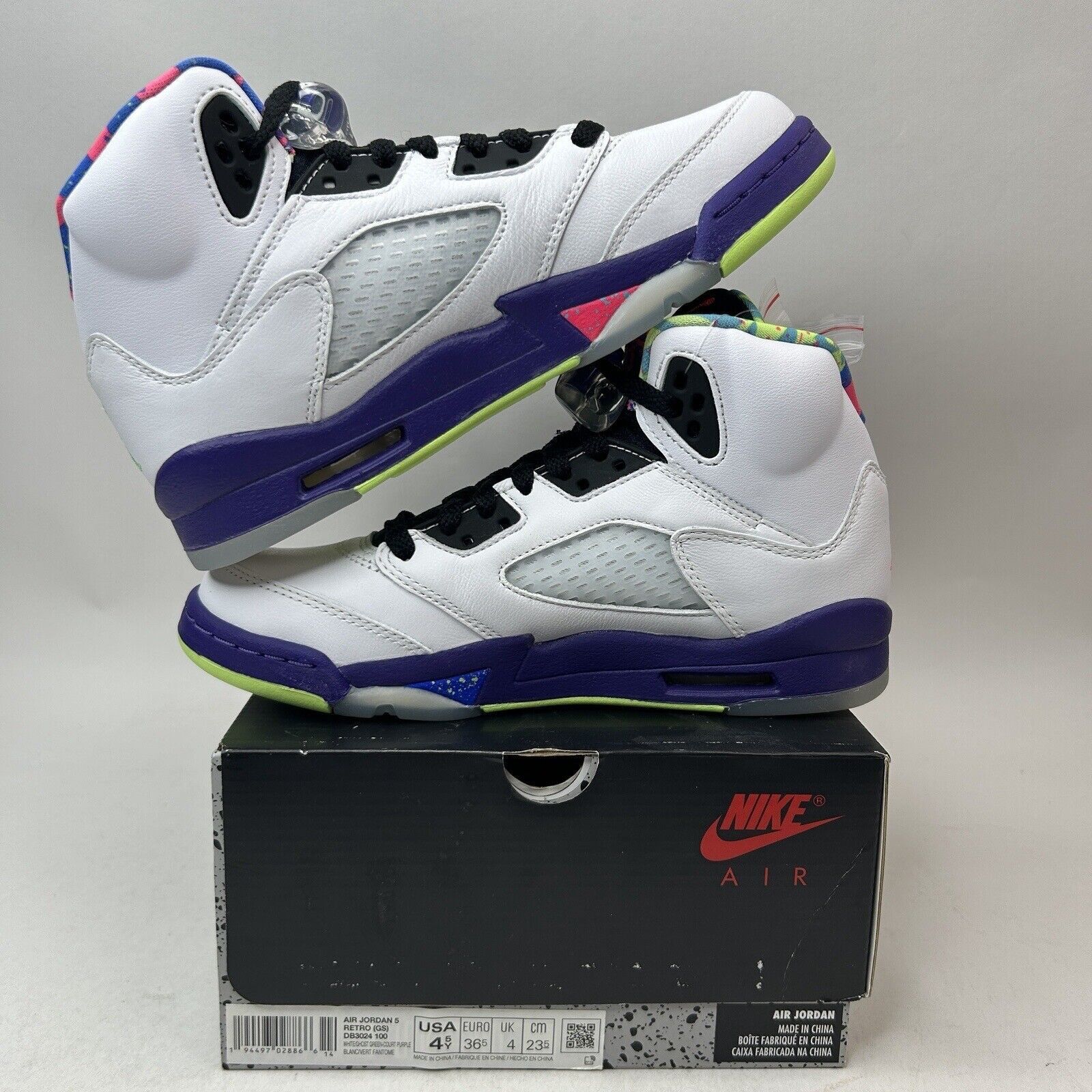 Nike Nike Air Jordan 5 Retro GS "Alternate Bel-Air" 2023 Size US 6 / IT 36 - 3 Thumbnail