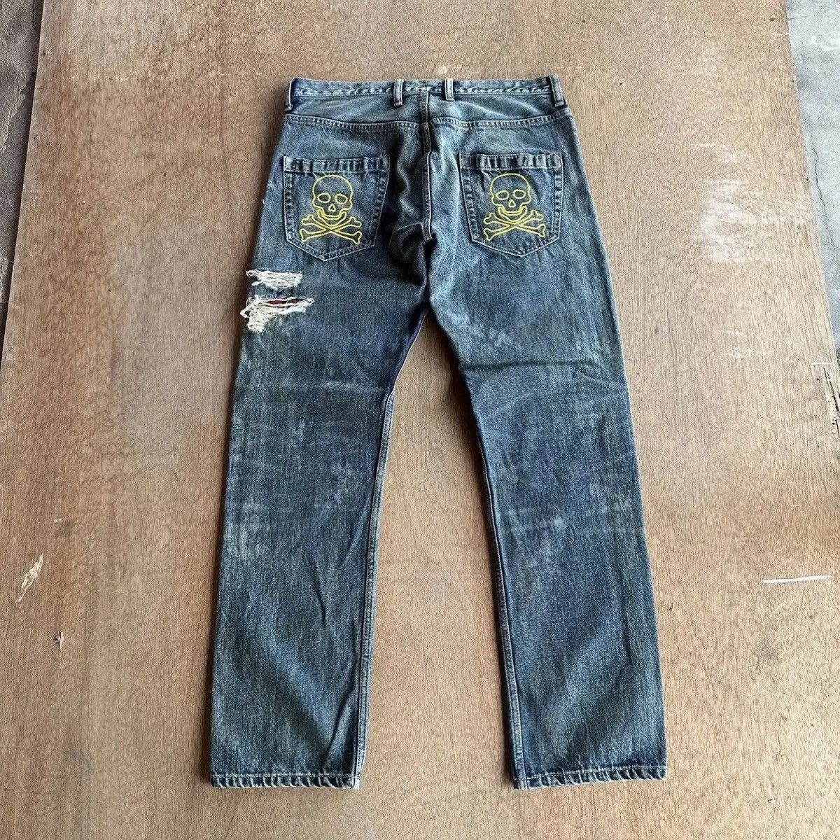 Seditionaries STEALS💥RNA JAPAN Jeans Spike/Studded Distressed Denim Pants Size US 32 / EU 48 - 11 Thumbnail