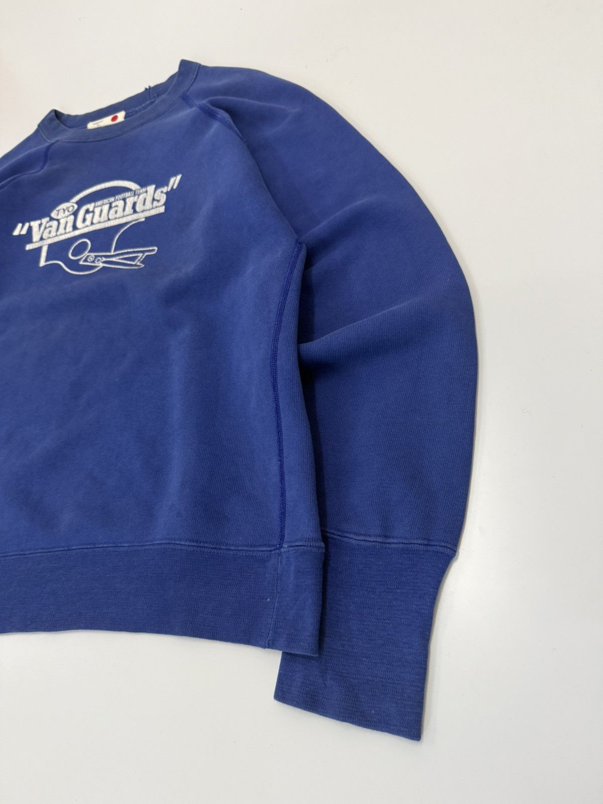 Van 🔥 90s VanSport Van Guards Football Sweatshirt Raglan Sleeve Size US M / EU 48-50 / 2 - 2 Thumbnail