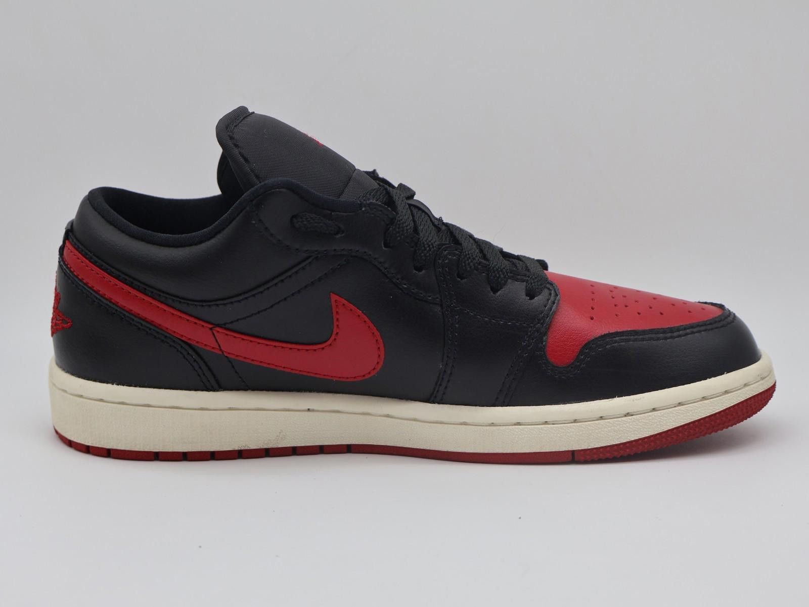 Jordan Brand Nike Air Jordan 1 Low “Bred” DC0774-061 Women’s Size 9 Size US 9 / IT 39 - 5 Thumbnail