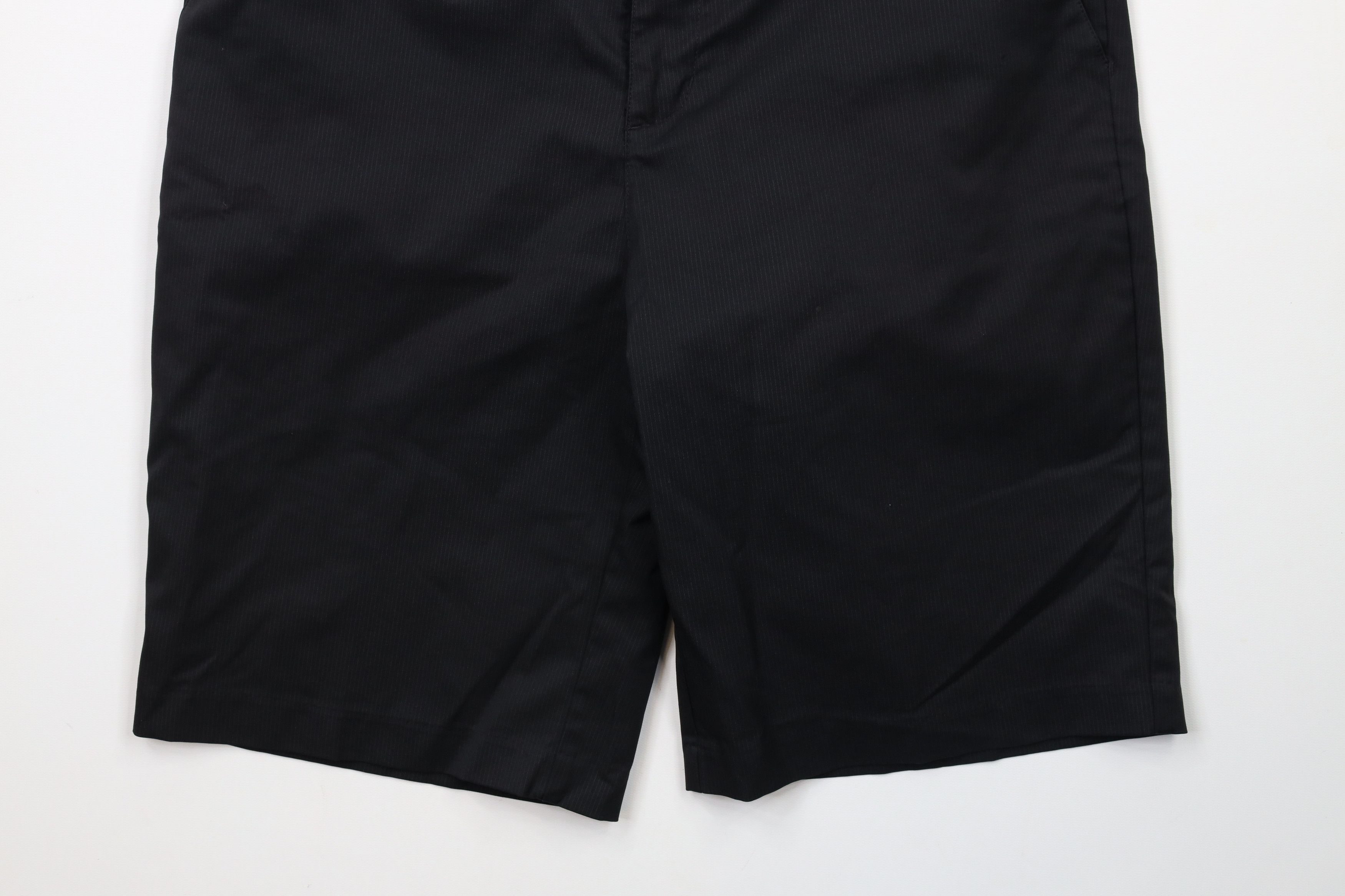 Adidas × Vintage Adidas Golf Spell Out Striped Golfing Chino Shorts Black Size US 30 / EU 46 - 4 Thumbnail