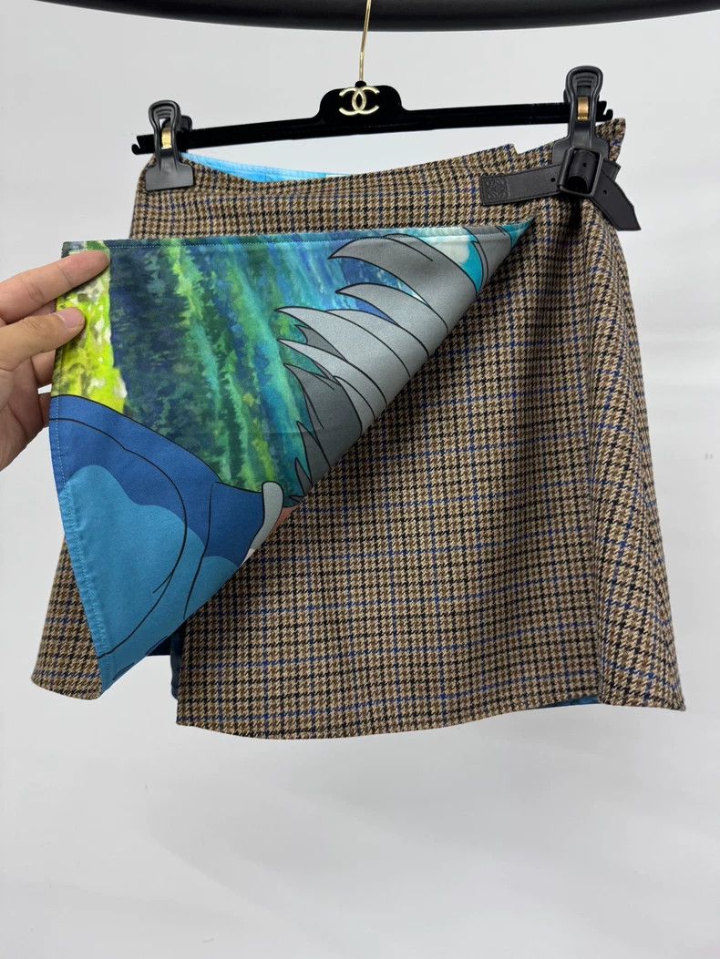 Loewe LOEWE A skirt with a hem Size 24" / US 00 / IT 34 - 3 Thumbnail