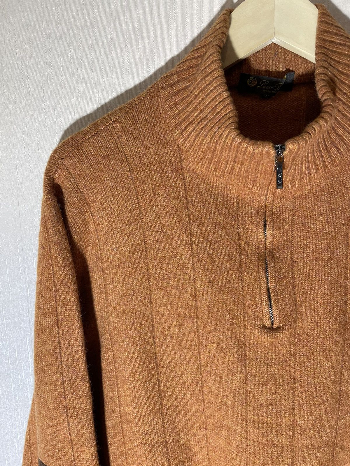 Loro Piana Loro Piana cashmere 1/4 zip sweater Size US XL / EU 56 / 4 - 3 Thumbnail