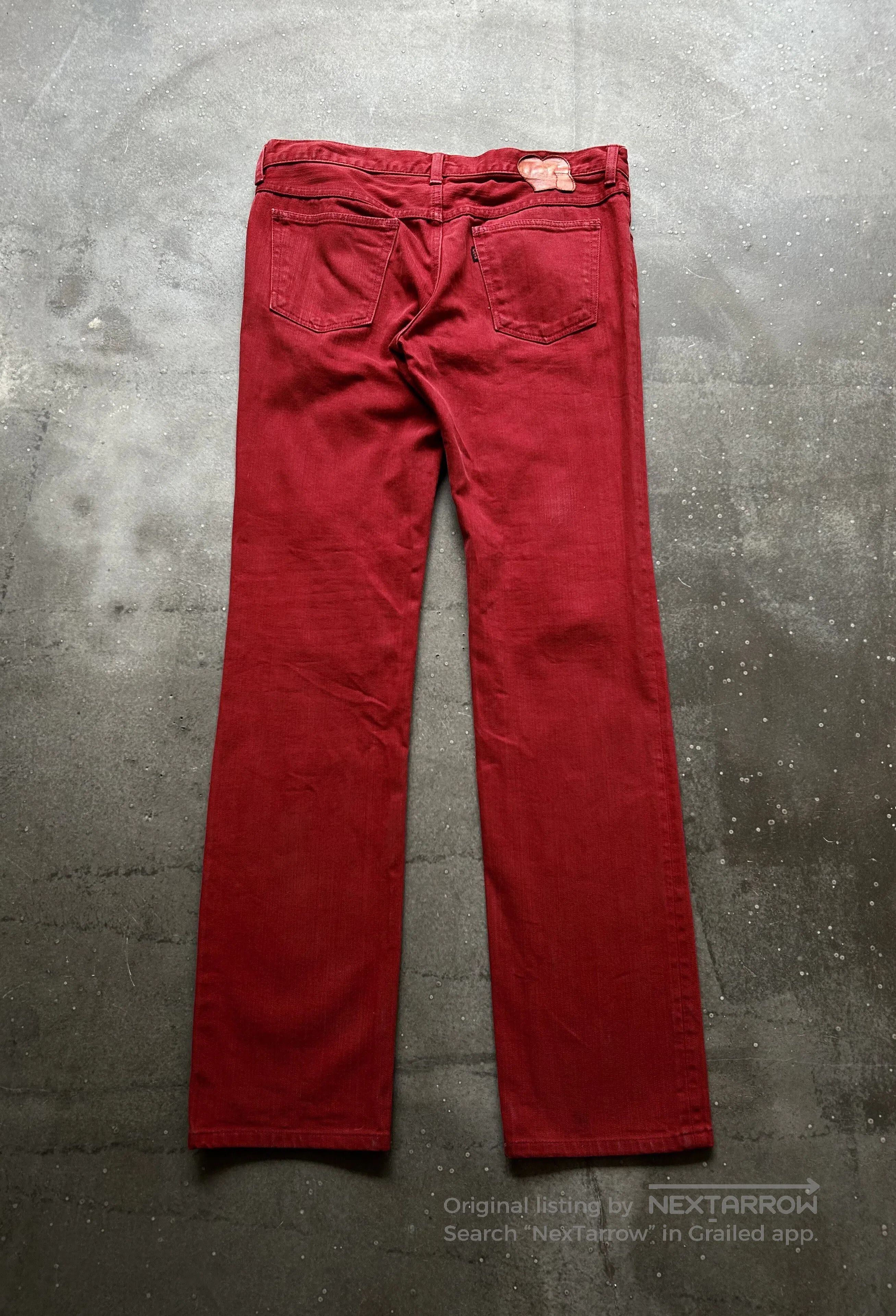Number (N)ine number(N)ine skinny red jeans. Size US 34 / EU 50 - 2 Thumbnail
