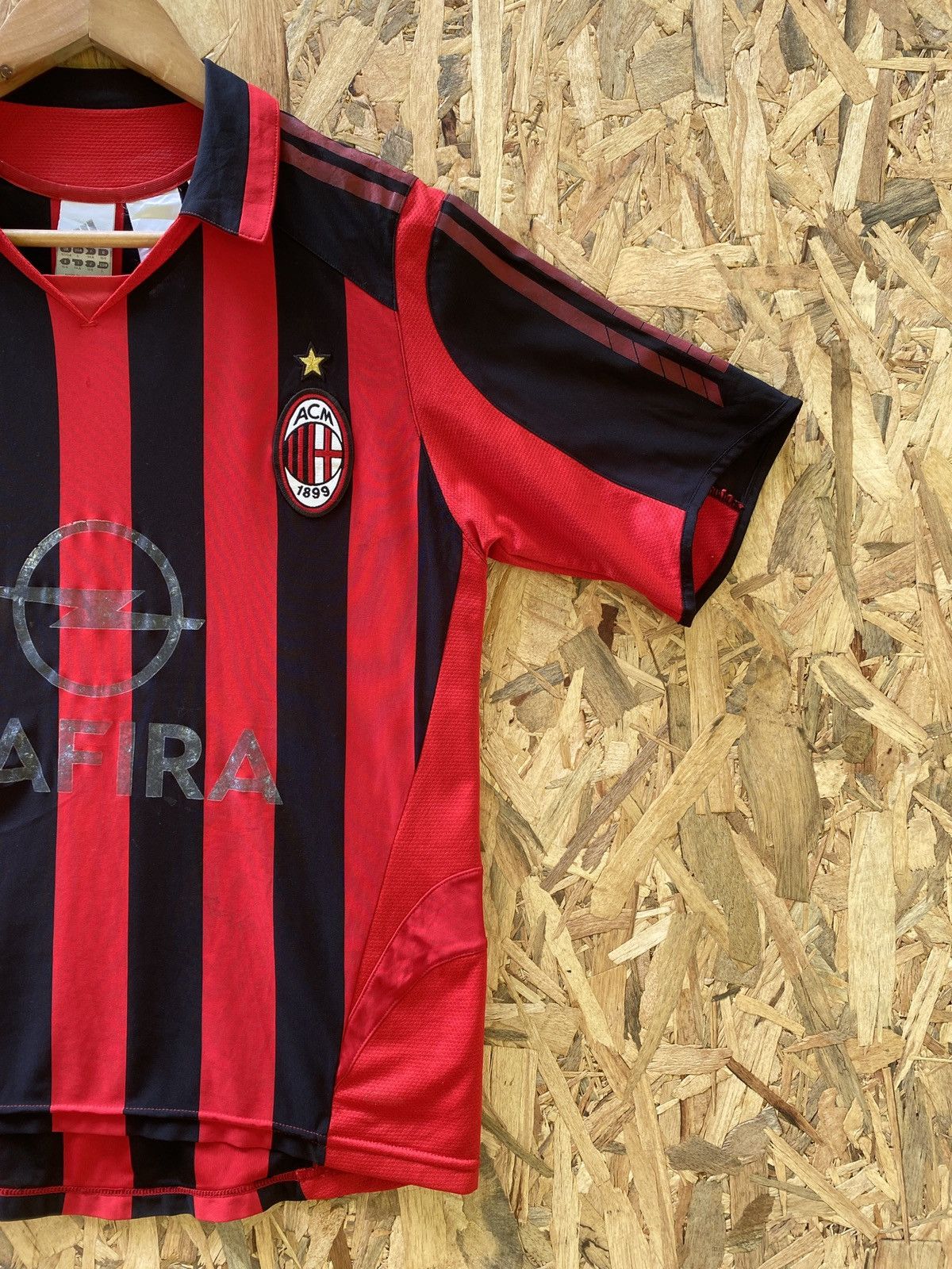 Adidas × Vintage Vintage a.c milan jersey Size US L / EU 52-54 / 3 - 2 Thumbnail
