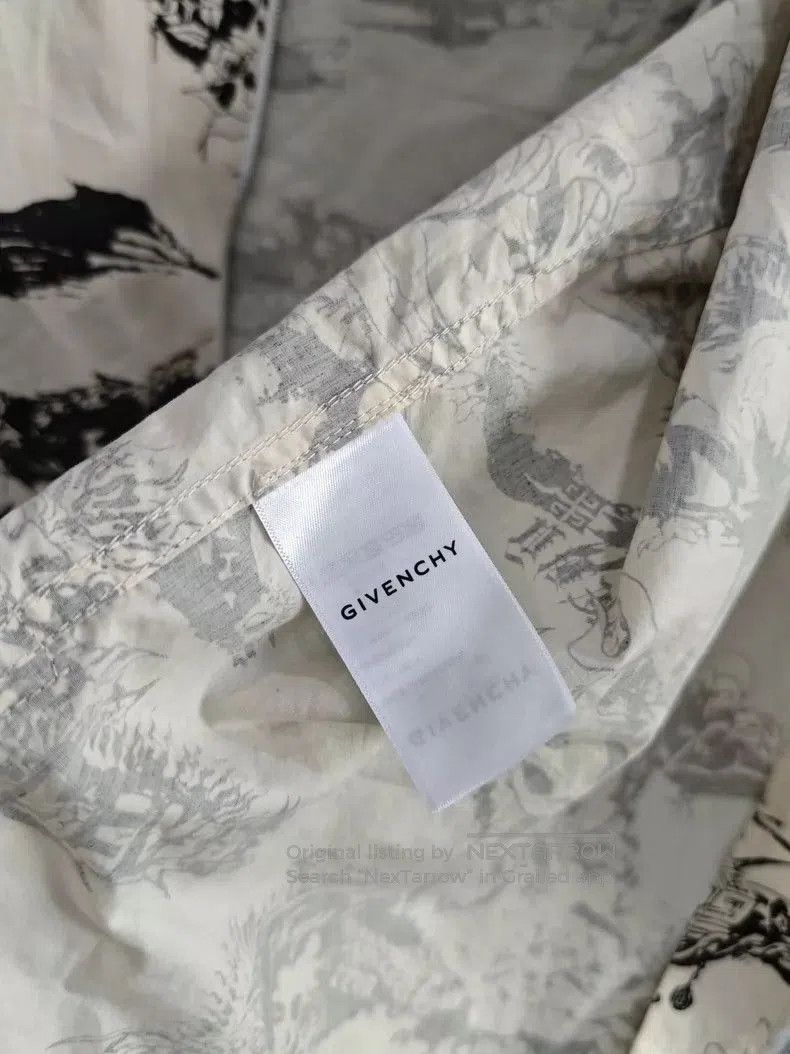 Givenchy Givenchy 21FW Gothic Short Sleeve Shirt . Size US L / EU 52-54 / 3 - 5 Thumbnail