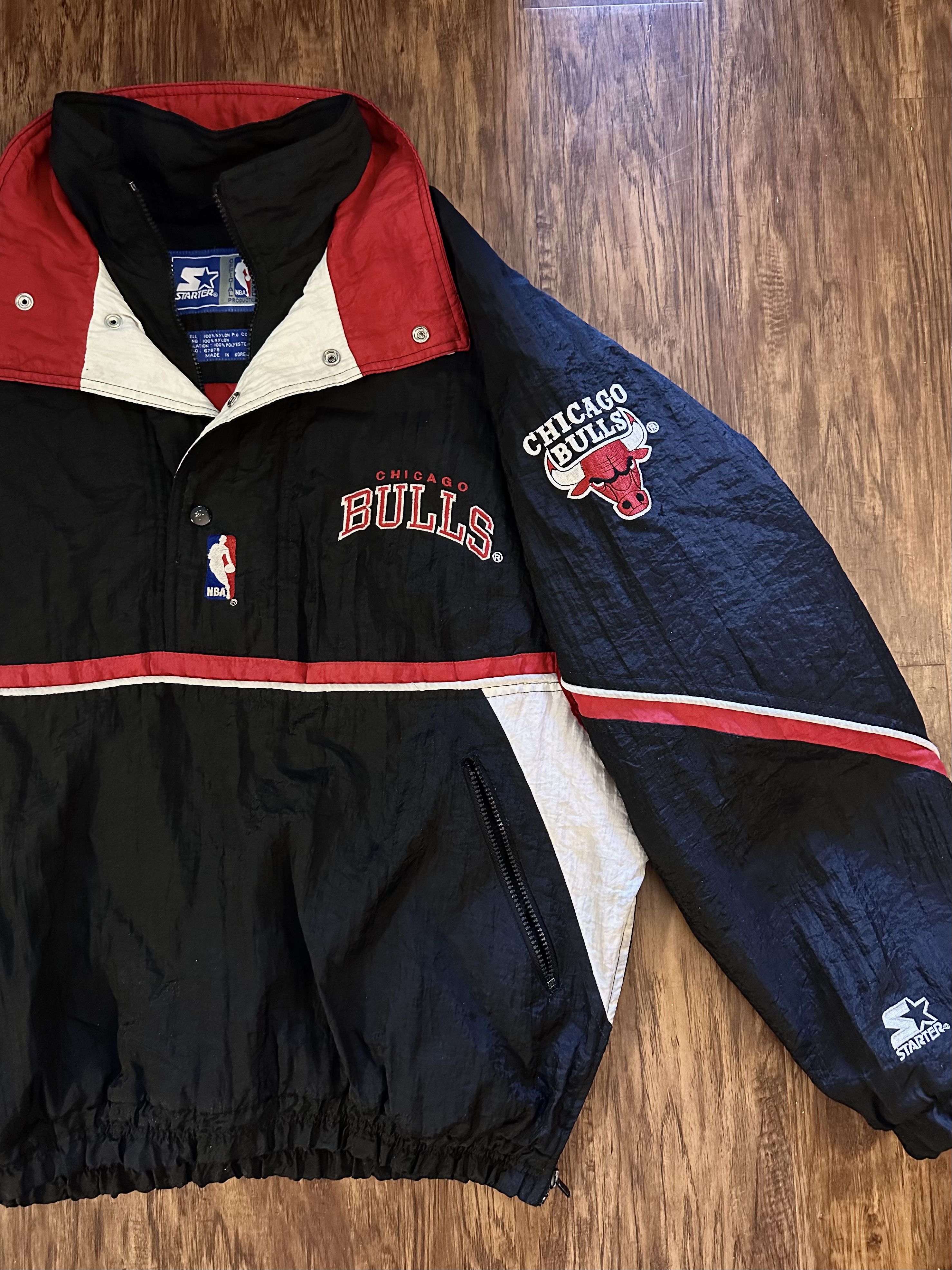Vintage NBA Chicago Bulls Starter Anorak Jacket