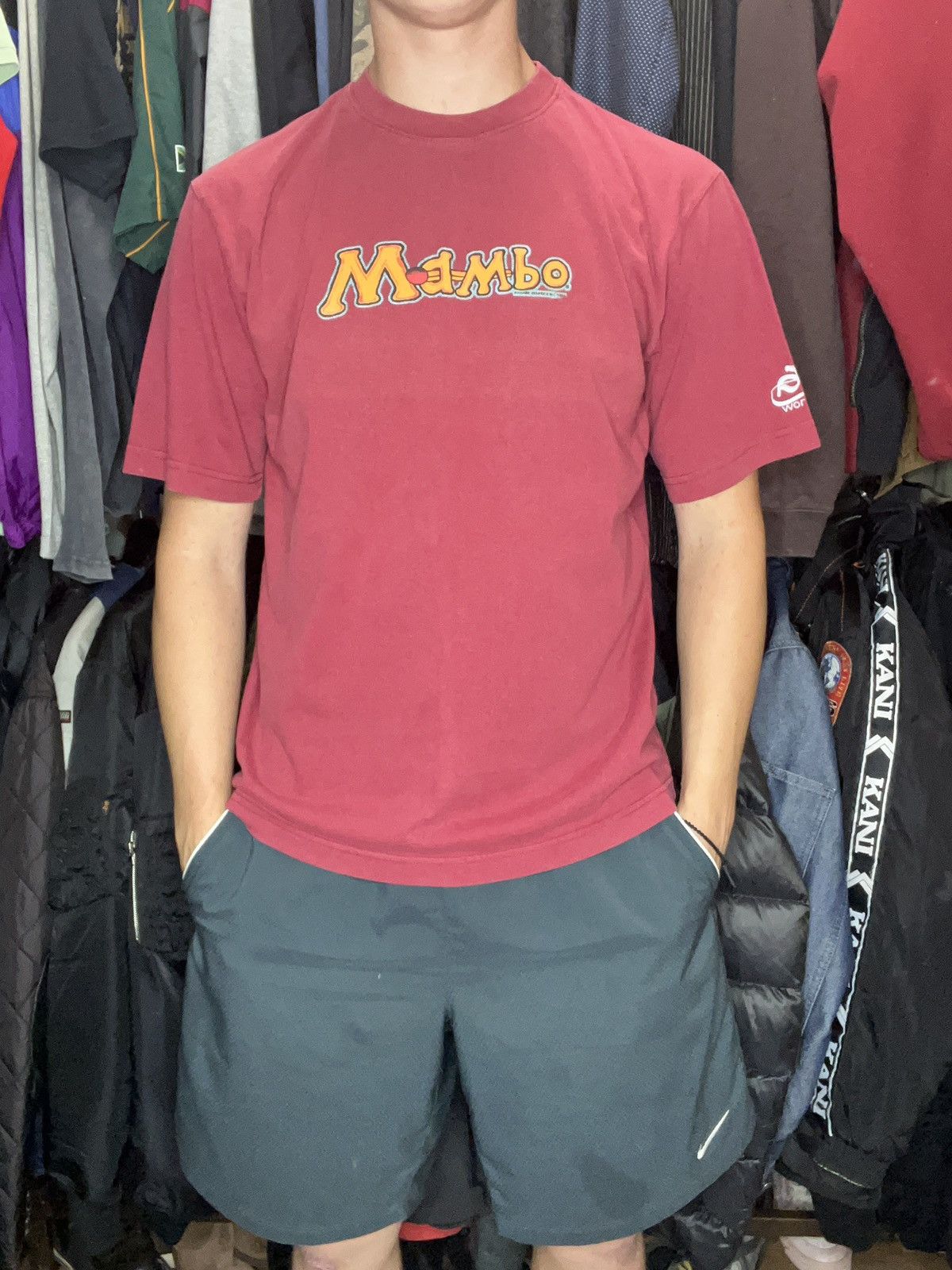 Mambo 2001 Mambo Dave Vintage Y2K Big Logo Retro Tee T-Shirt Size US M / EU 48-50 / 2 - 2 Thumbnail