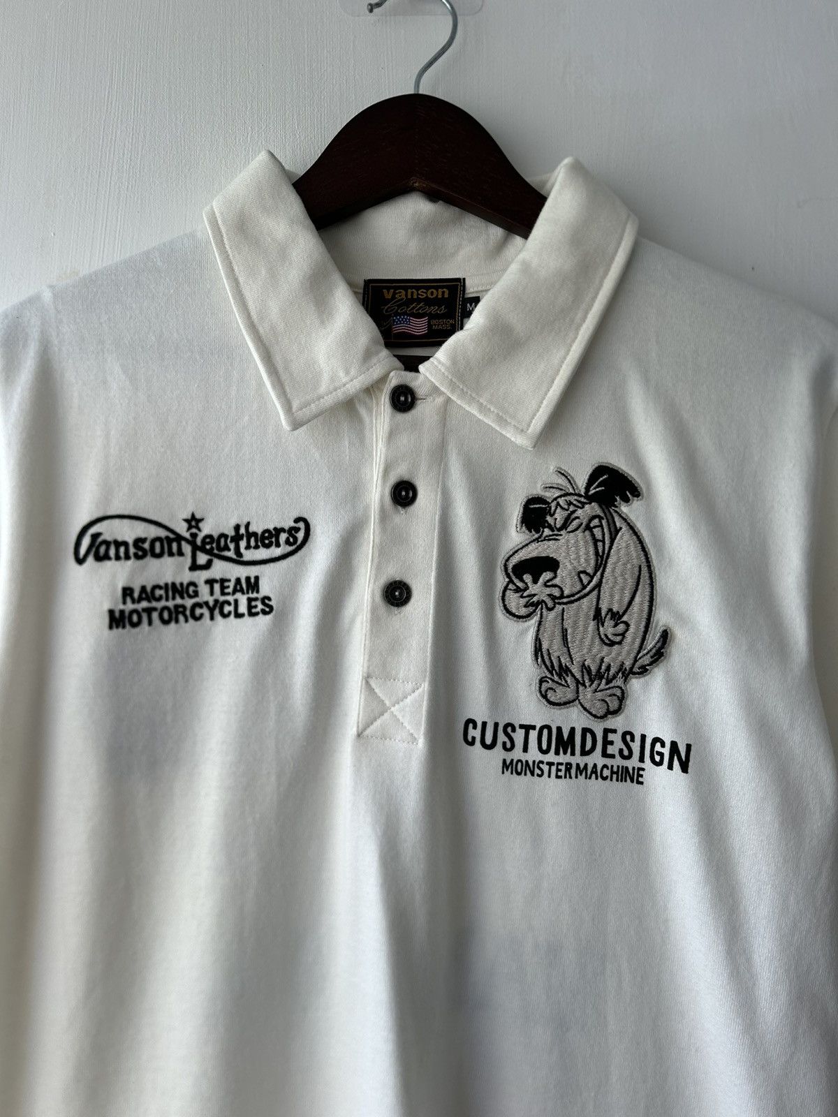 Vanson Leathers Vintage Vanson Leathers x Wacky Races Polos Size US M / EU 48-50 / 2 - 3 Thumbnail