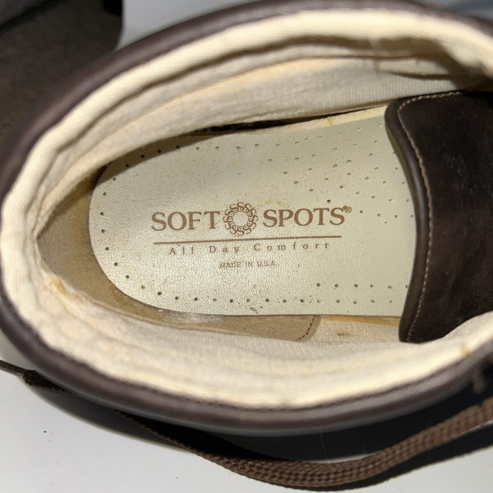 Other Softspots Women’s USA Brown Leather Chukka Size 8W Booties Size US 8 / IT 38 - 7 Thumbnail