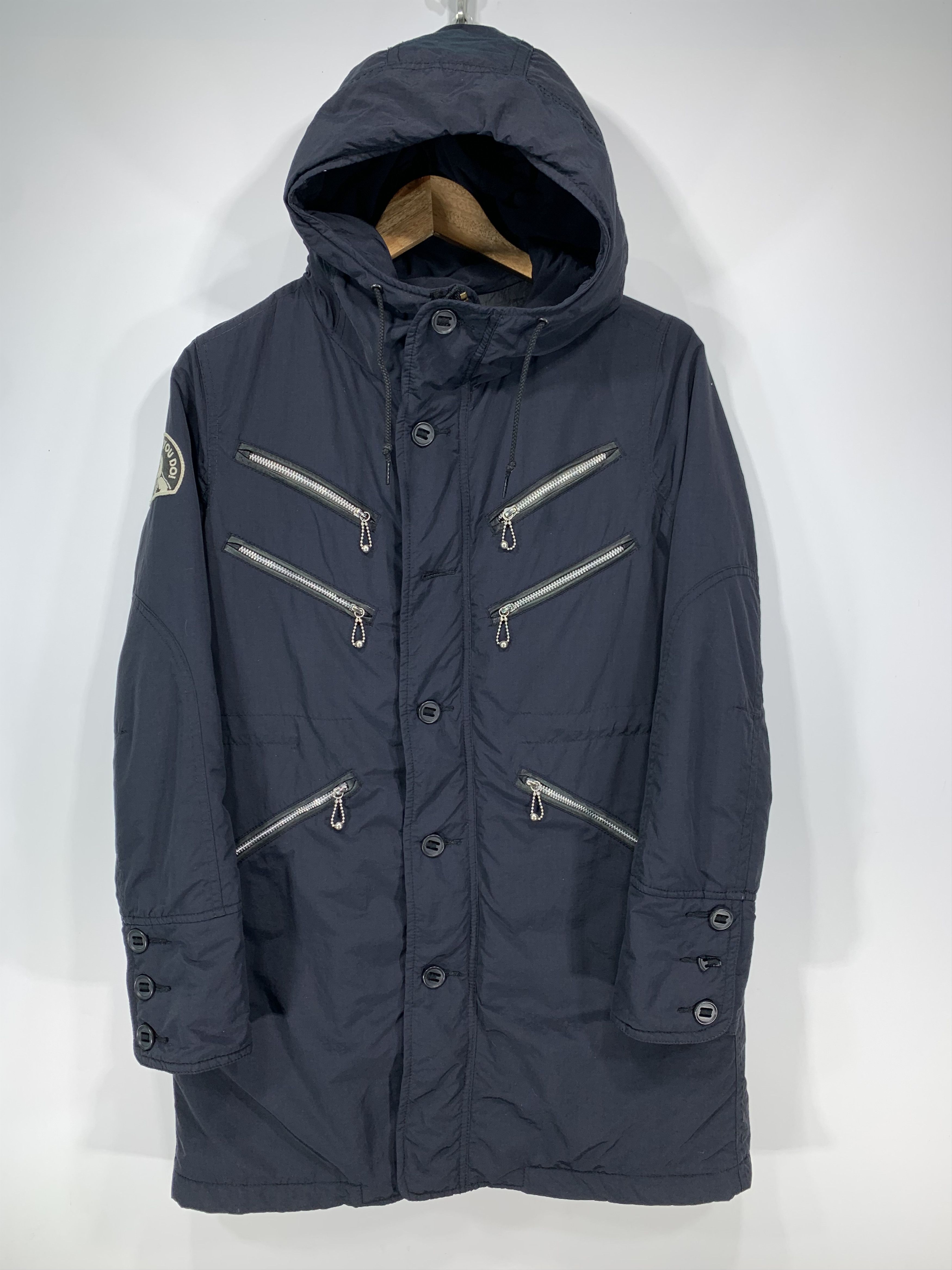 Hysteric Glamour × Japanese Brand 🔥Rare Hysteric Glamour Primaloft Multi Zipper Pocket Size US S / EU 44-46 / 1 - 1 Thumbnail