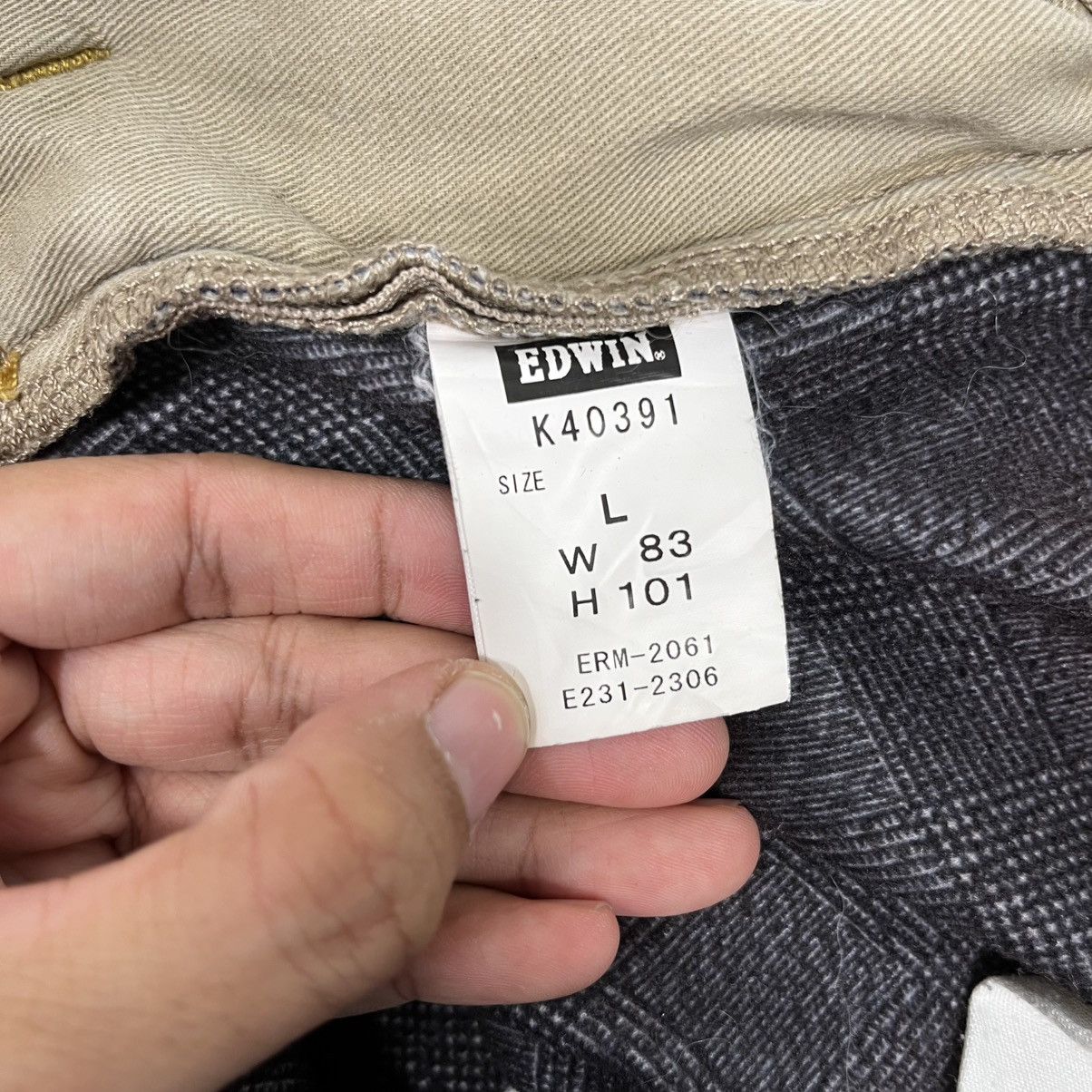 Edwin Vintage Edwin Japan Pants Size 33" - 19 Thumbnail