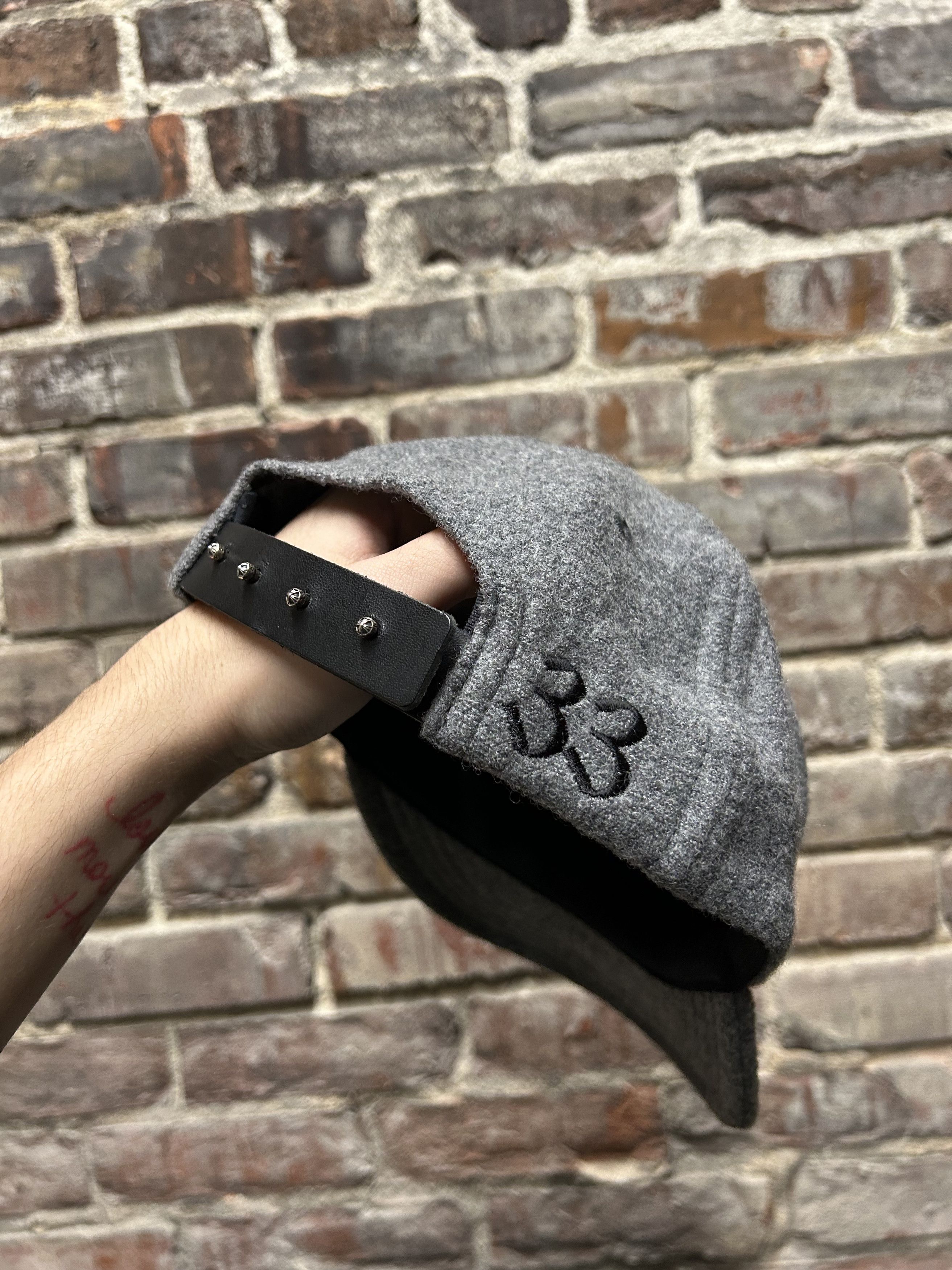 Chrome Hearts Chrome Hearts Logo Wool Hat Size ONE SIZE - 5 Thumbnail