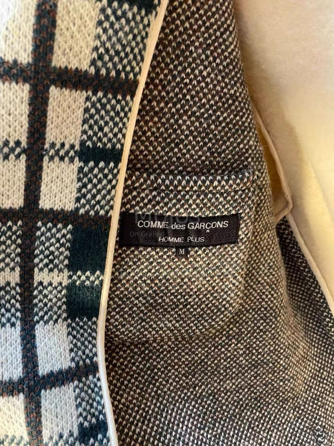 Comme des Garcons Homme Plus Comme Des Garcons Homme Plus 80s Plaid Joint Jacket-2508 Size US M / EU 48-50 / 2 - 7 Thumbnail