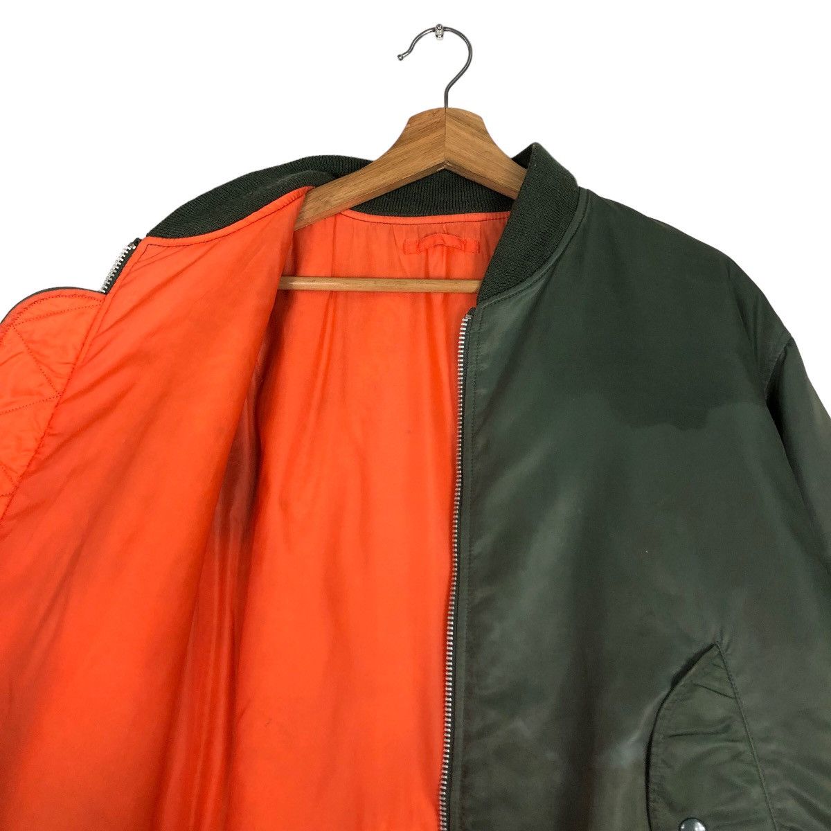 Japanese Brand Vtg Bomber Jacket Uniqlo Military Design Issey Miyake Japan Size US M / EU 48-50 / 2 - 10 Thumbnail