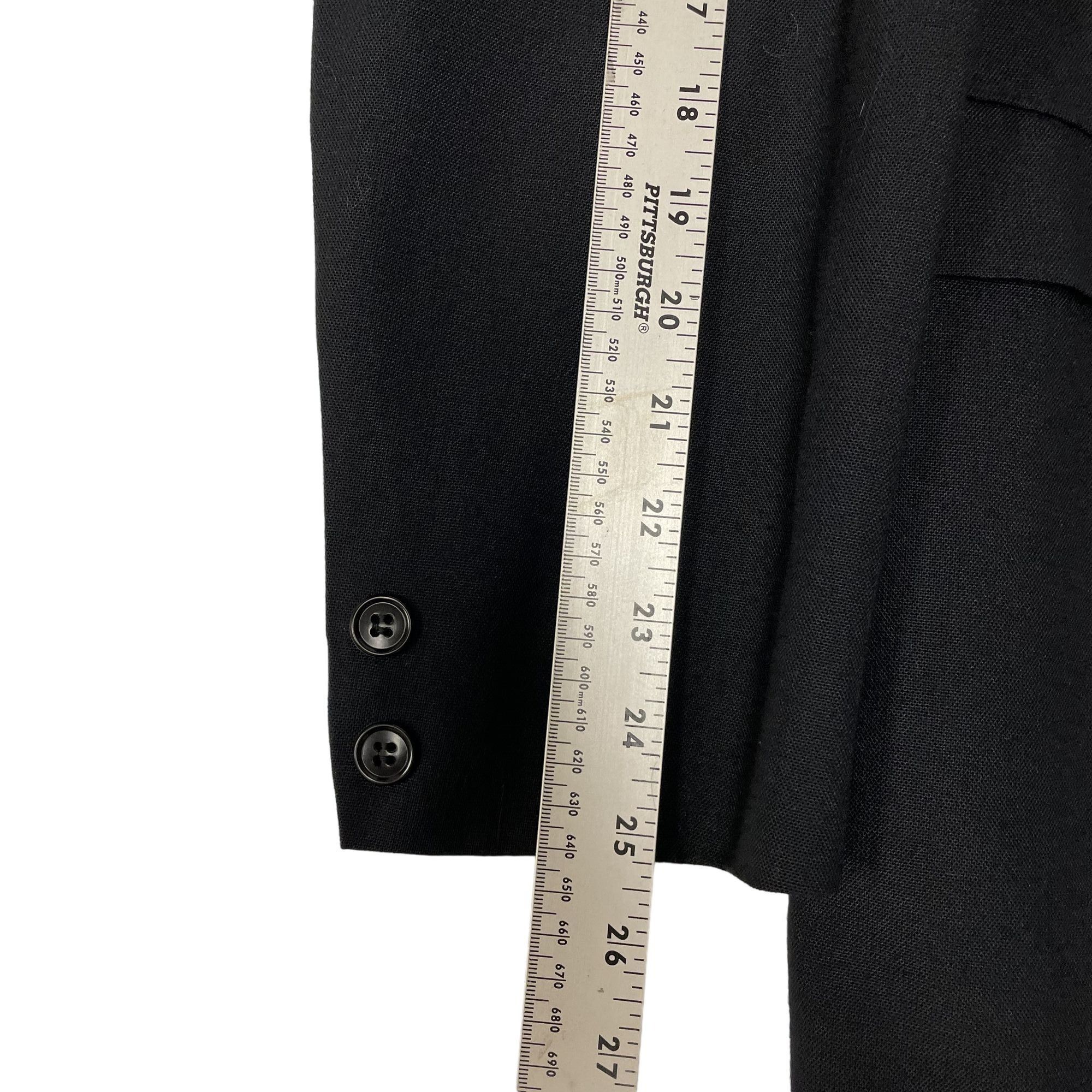 Other Vtg University Row BLACK Sport Coat ROCKABILLY Jacket Size 38R - 9 Thumbnail