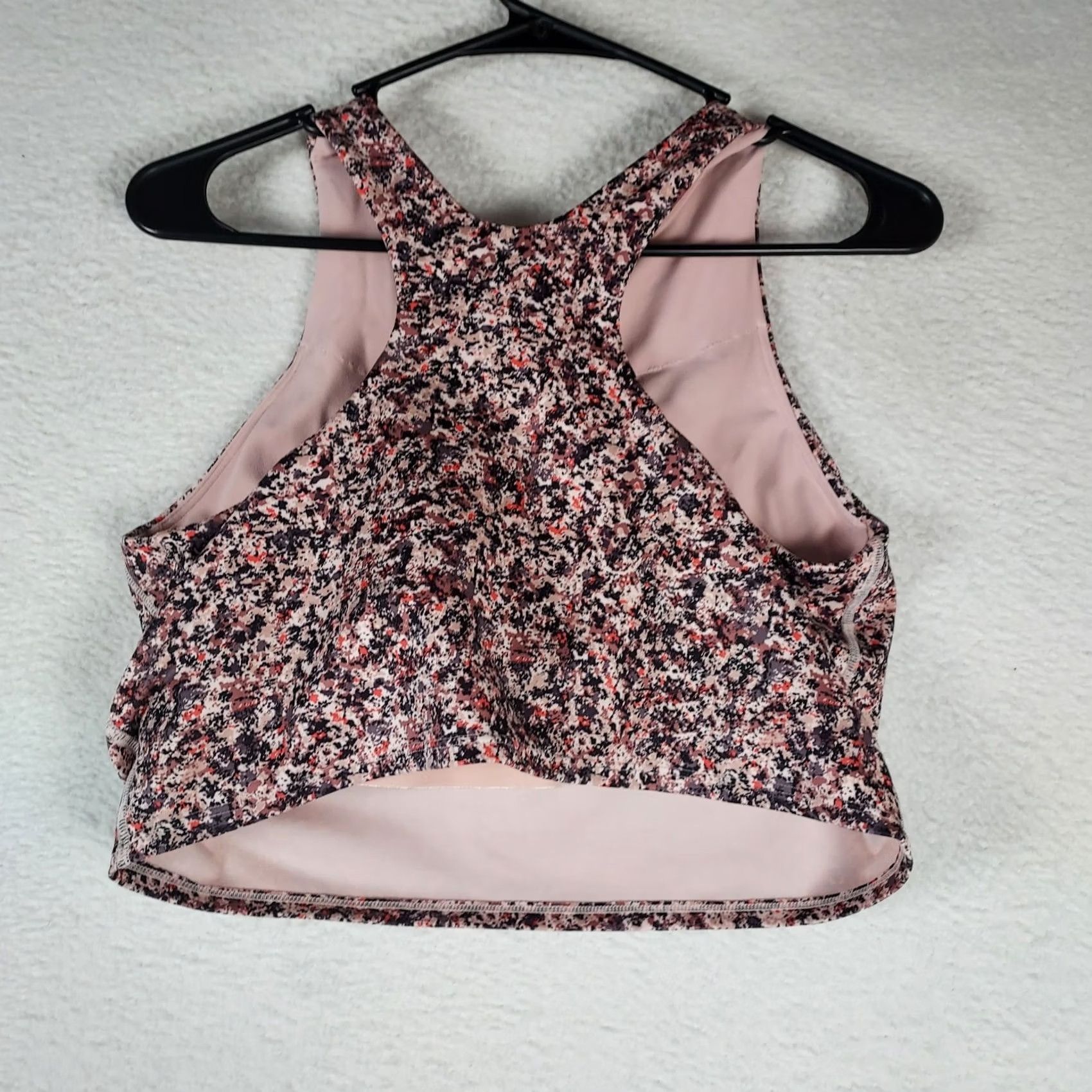 Athleta Athleta Conscious Crop Printed Sports Bra Top Multicolor Women’s Size L DDD Cup Wireless Full Coverage Yoga Shirt Womens Size L / US 10 / IT 46 - 2 Thumbnail