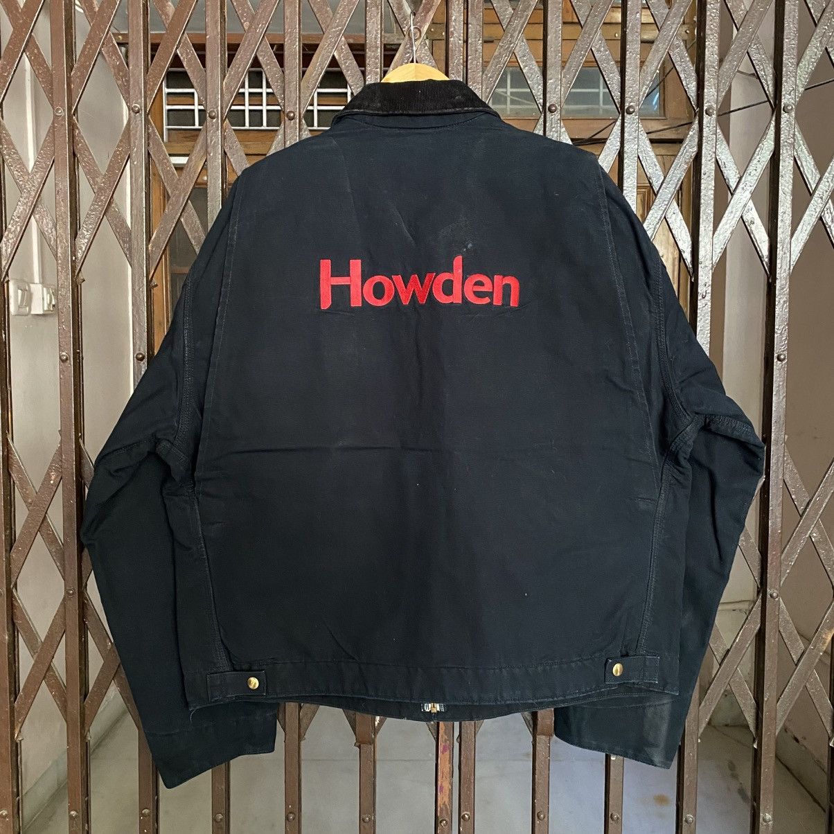 Carhartt Vintage Carhartt Faded Black Detroit Jacket Size US XL / EU 56 / 4 - 3 Thumbnail