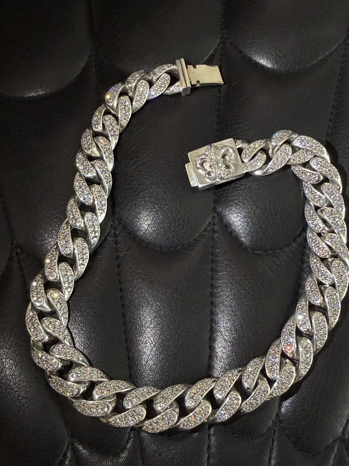 Chrome Hearts Chrome Hearts FACTORY DIAMOND Chocker Necklace Size ONE SIZE - 18 Thumbnail
