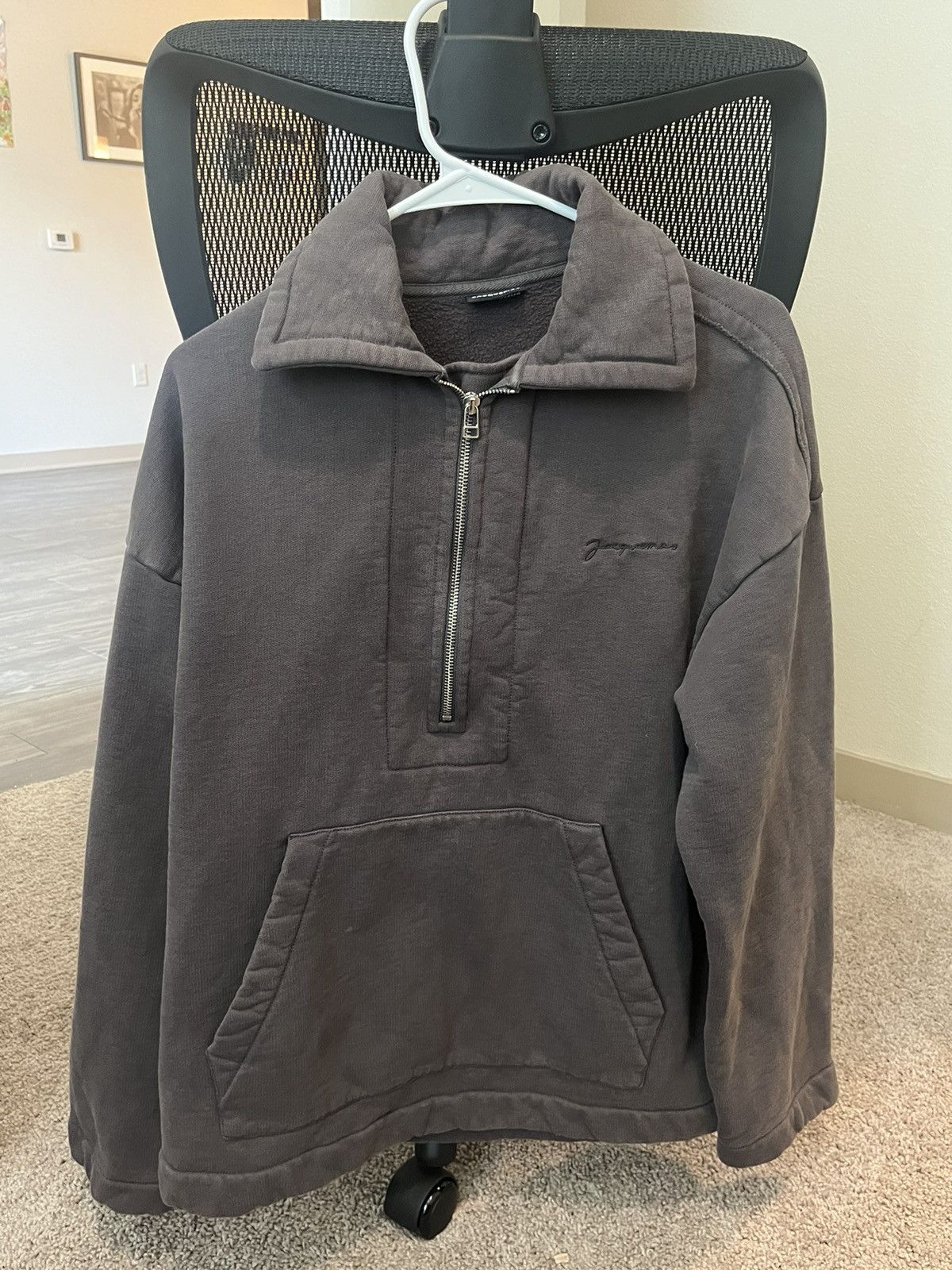 Jacquemus 'La Dolce' Quarter Zip Sweater - Men's M