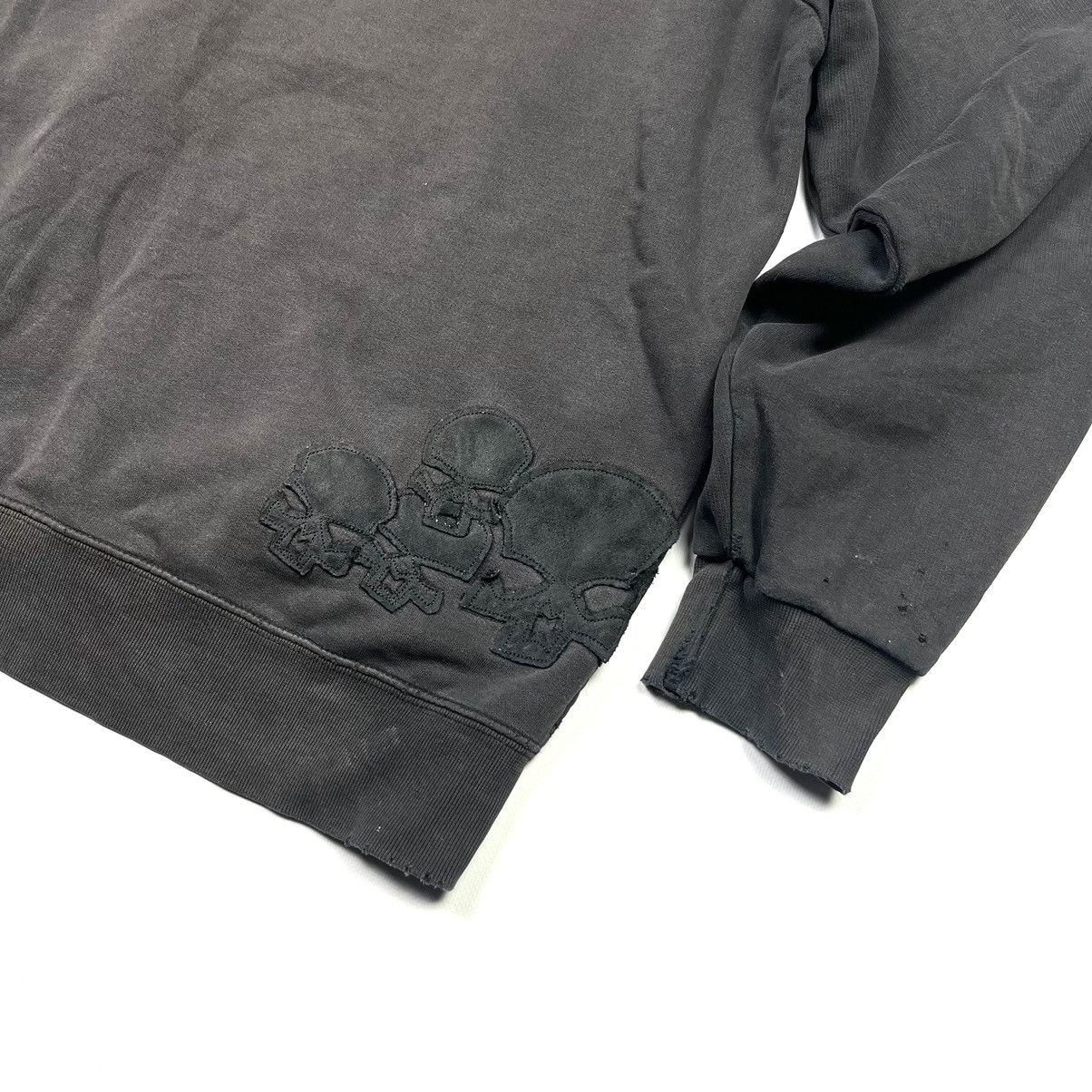 No Fear × Vintage 💀 No Fear Skeleton Vintage Streetwear Sweatshirt Black Size US L / EU 52-54 / 3 - 10 Thumbnail