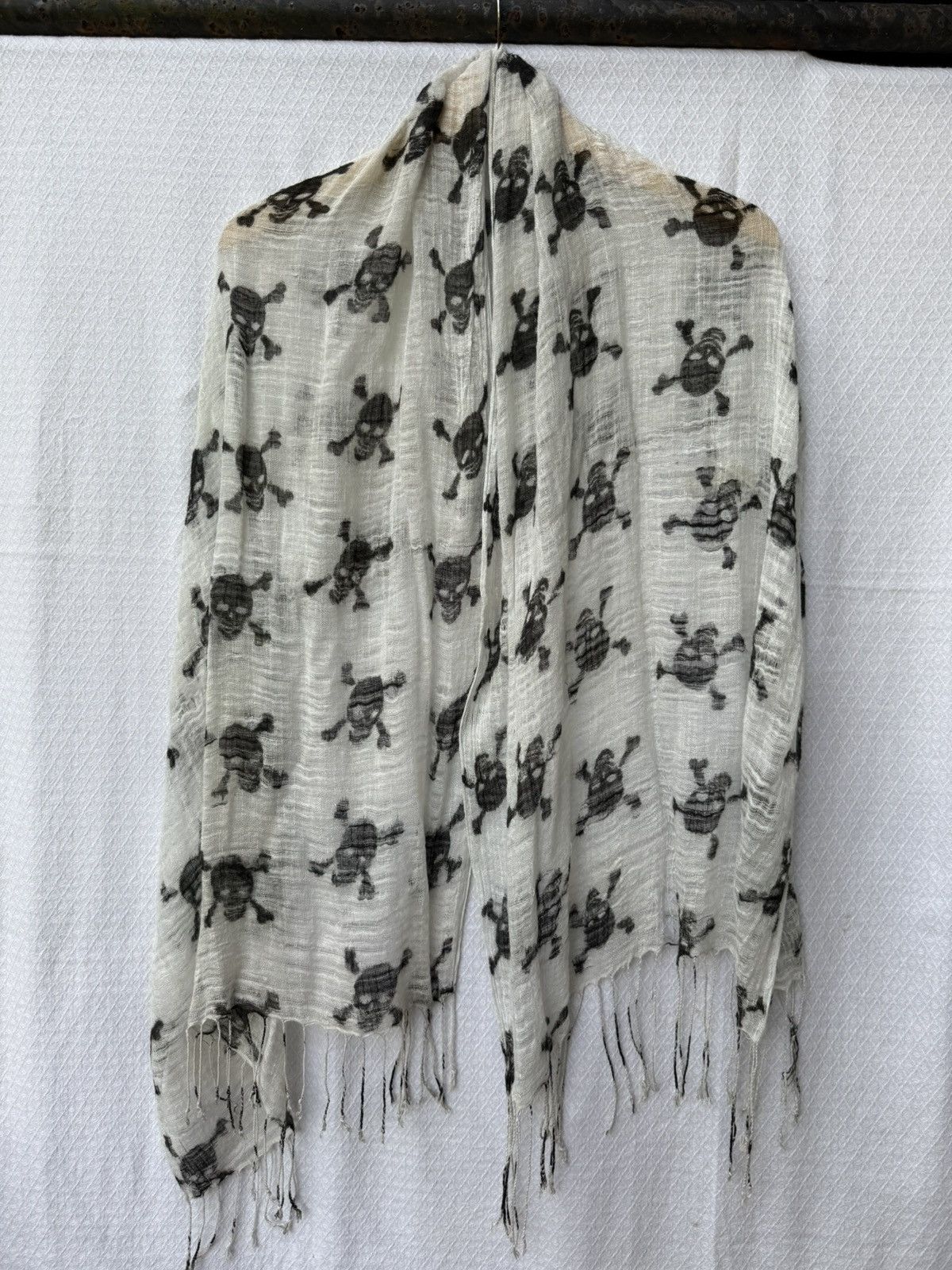 Japanese Brand Japanese skull scarf Size ONE SIZE - 2 Thumbnail