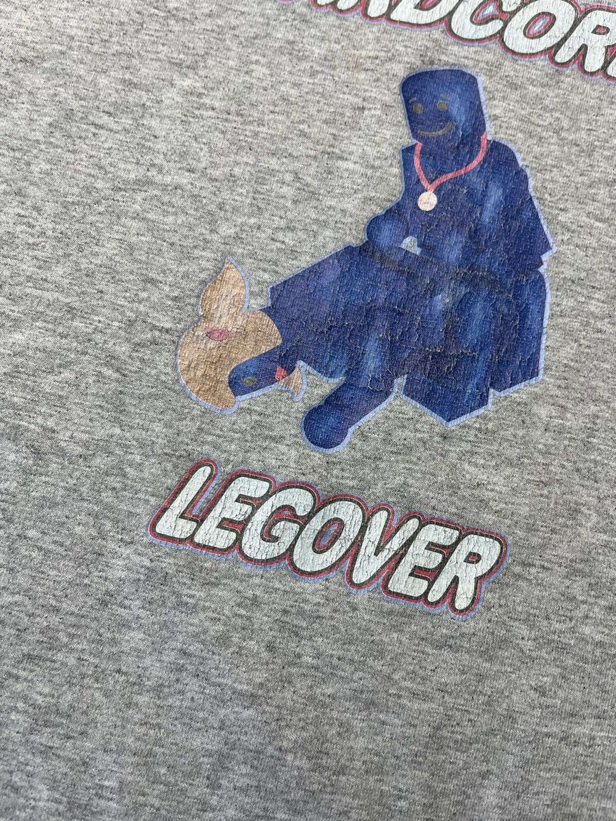 Vintage Vintage Humor Hardcore Legover T-Shirt Size US L / EU 52-54 / 3 - 19 Thumbnail