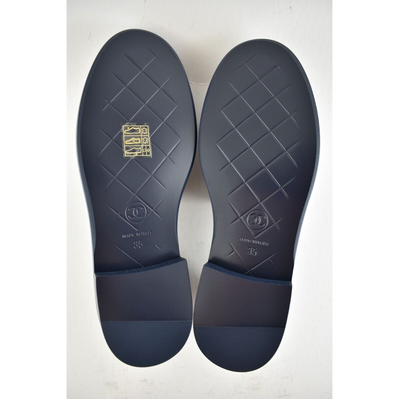 Chanel Chanel Turnlock CC Logo Gold Mule Slip On Flat Loafer 35 Size US 5 / IT 35 - 12 Thumbnail
