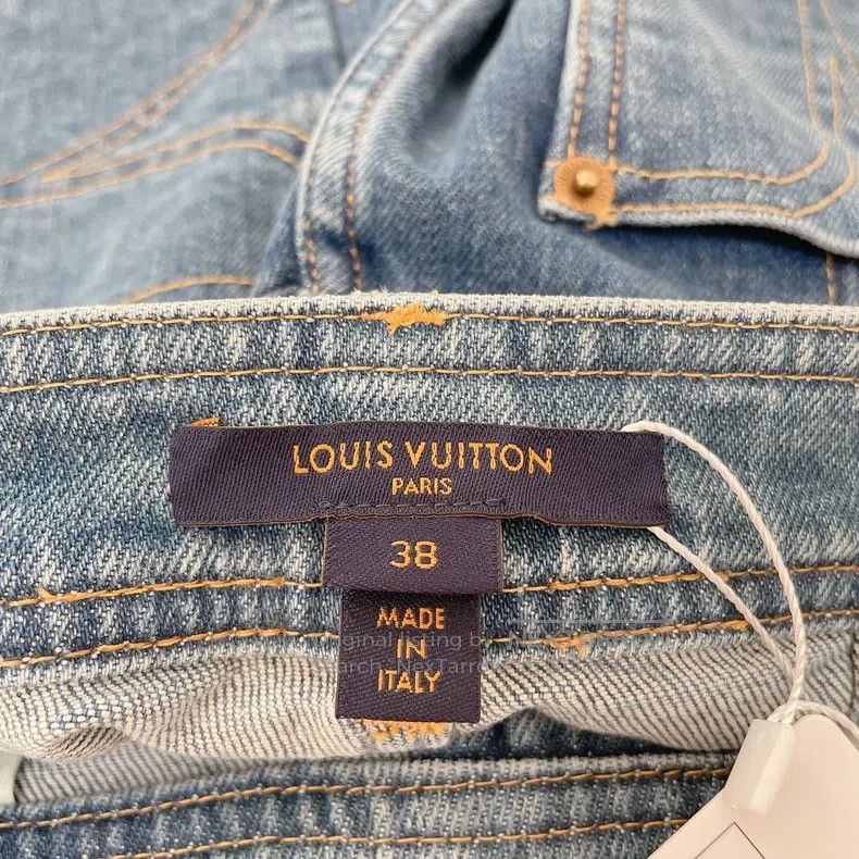 Louis Vuitton Louis Vuitton Blue Jeans Size US 38 / EU 54 - 5 Thumbnail