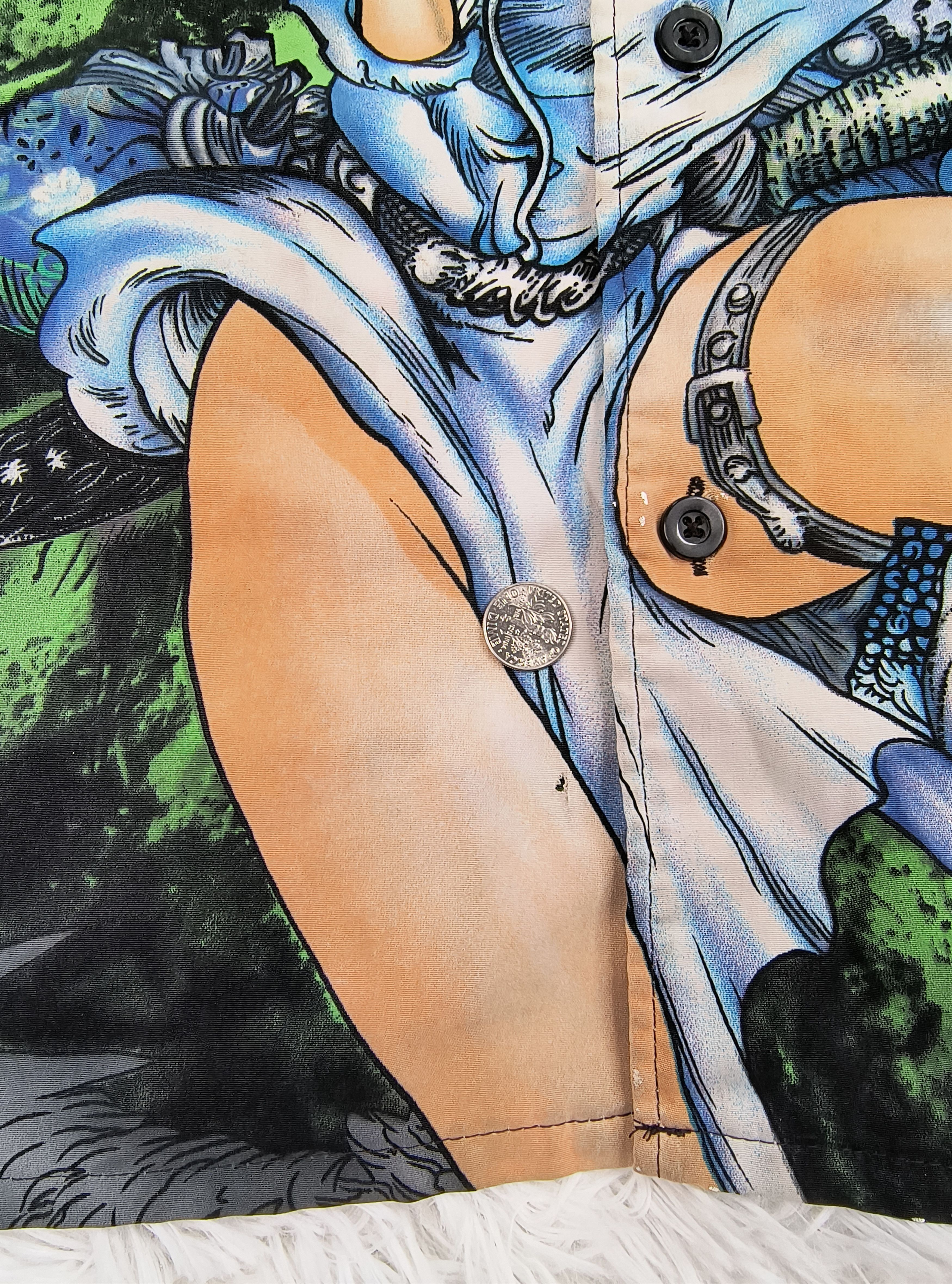 Vintage Vintage Y2K Shirow Masamune anime girl button up shirt Size US S / EU 44-46 / 1 - 5 Thumbnail