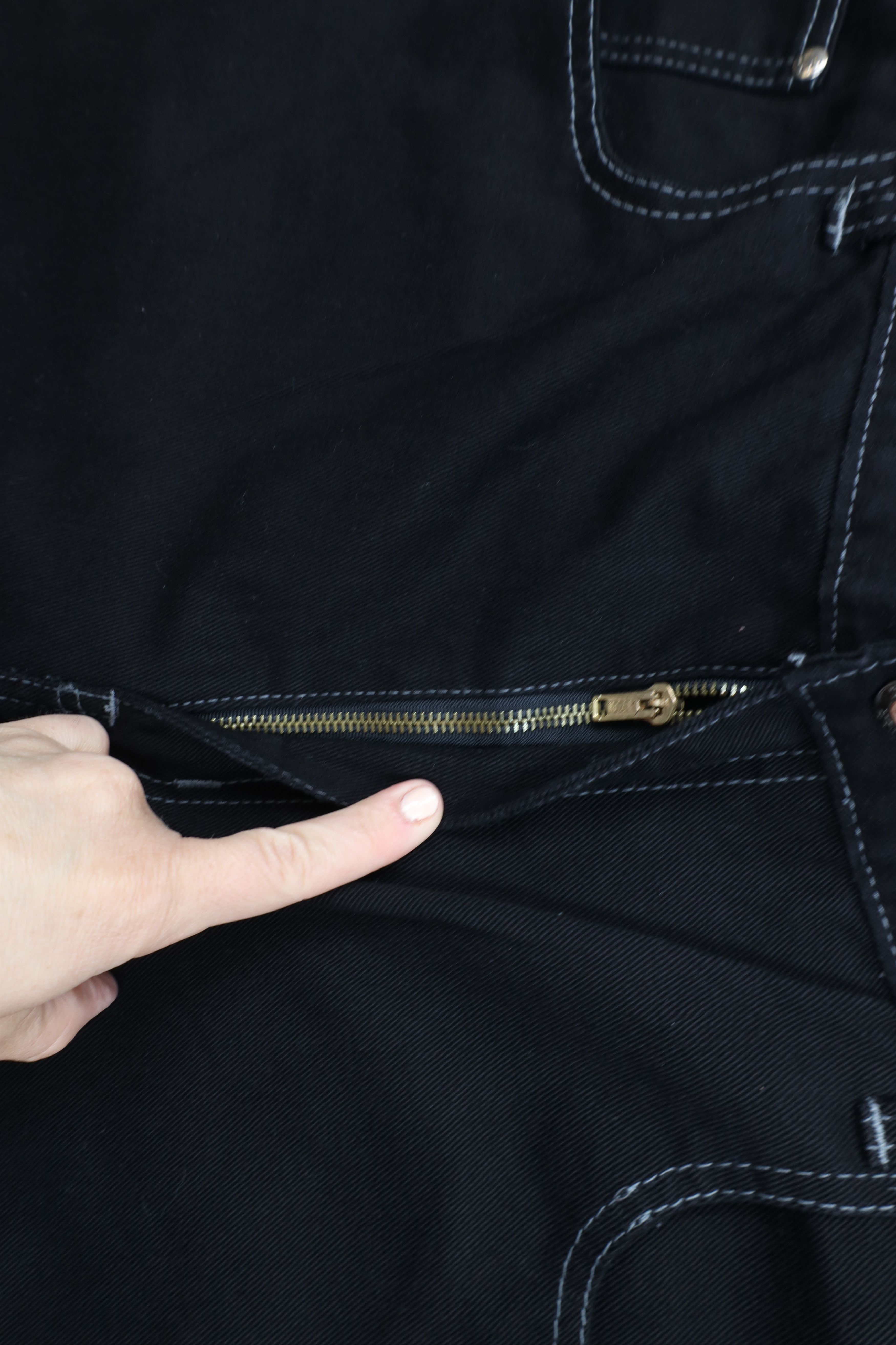 Vintage Deadstock Vintage 90s Streetwear Baggy Fit Denim Shorts Size US 40 / EU 56 - 5 Thumbnail