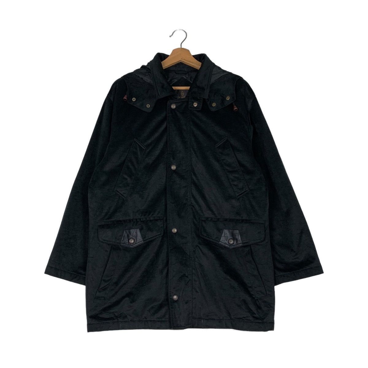 Gianni Valentino GIANNI VALENTINO Four Pocket Hooded Jacket #0648-C30 Size US S / EU 44-46 / 1 - 1 Thumbnail