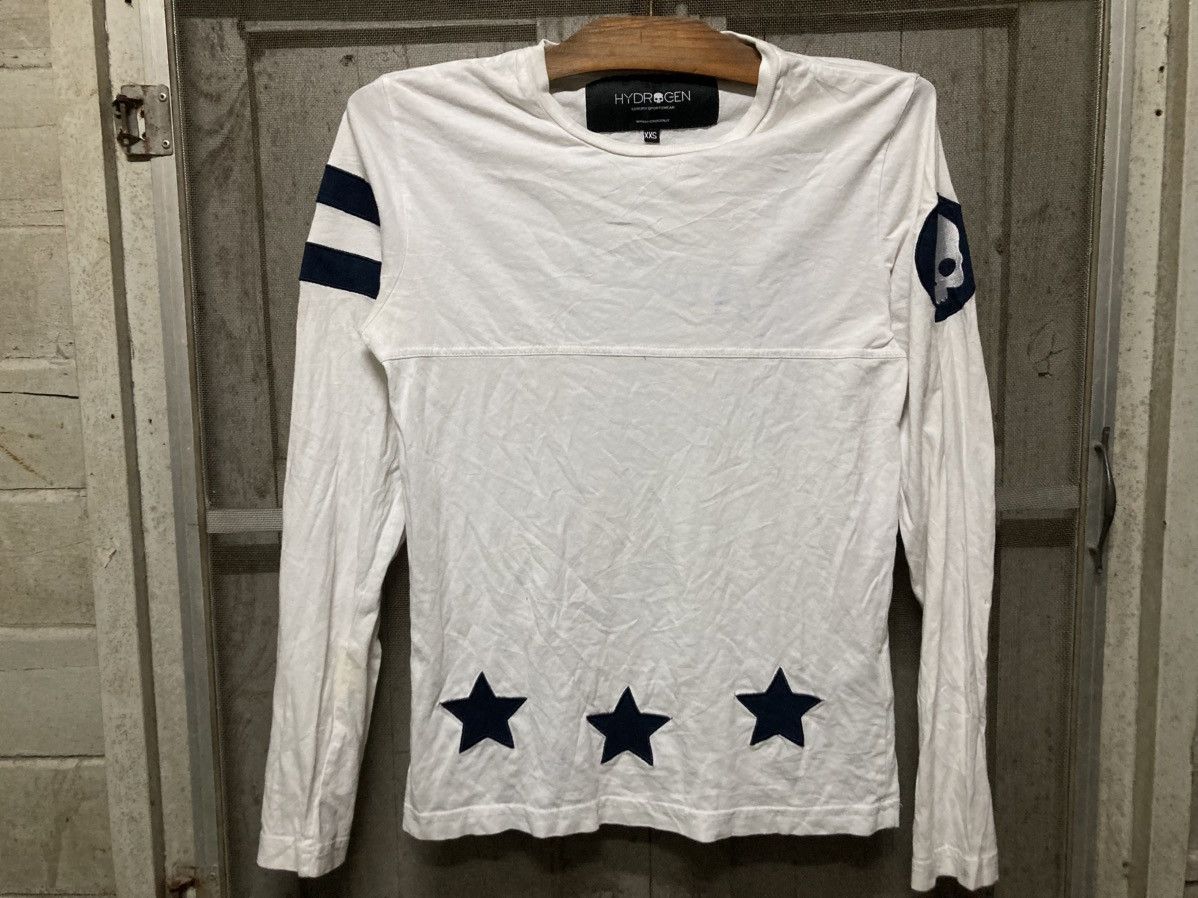 HYDROGEN Hydrogen Long Sleeve T Shirt Size XXS / US 00 / IT 34 - 1 Thumbnail