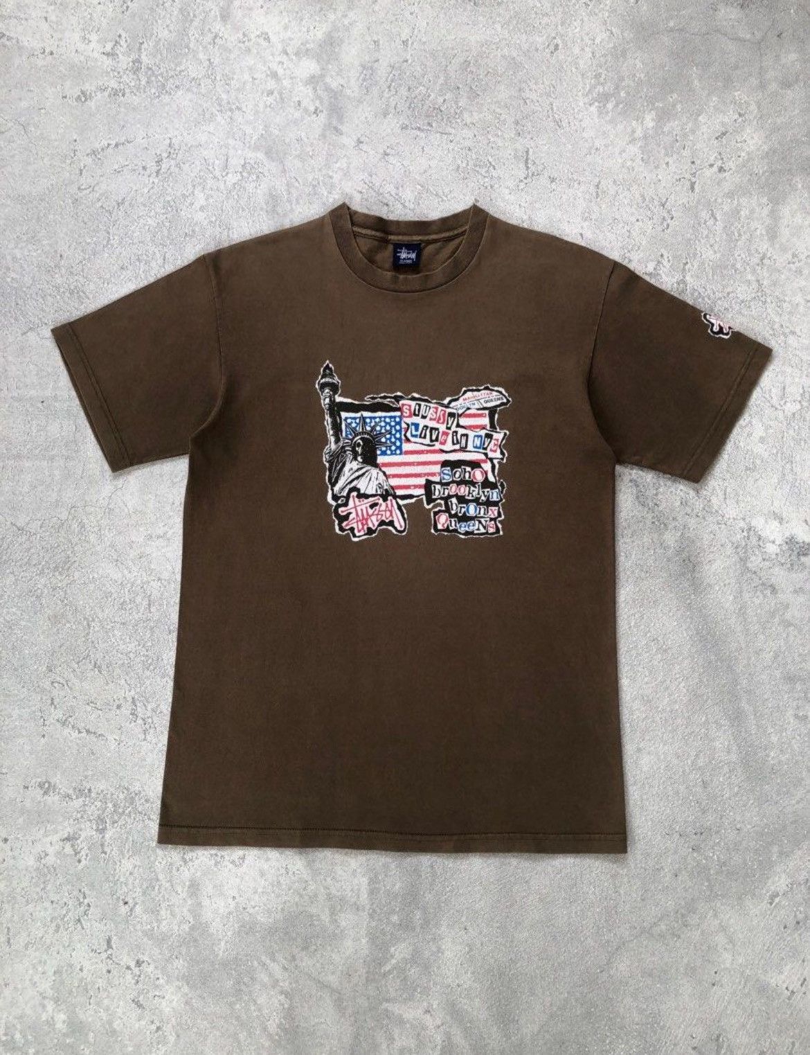 Stussy × Vintage Vintage 90s Stussy Rip Off Sex Pistol Made In USA Size US L / EU 52-54 / 3 - 2 Thumbnail