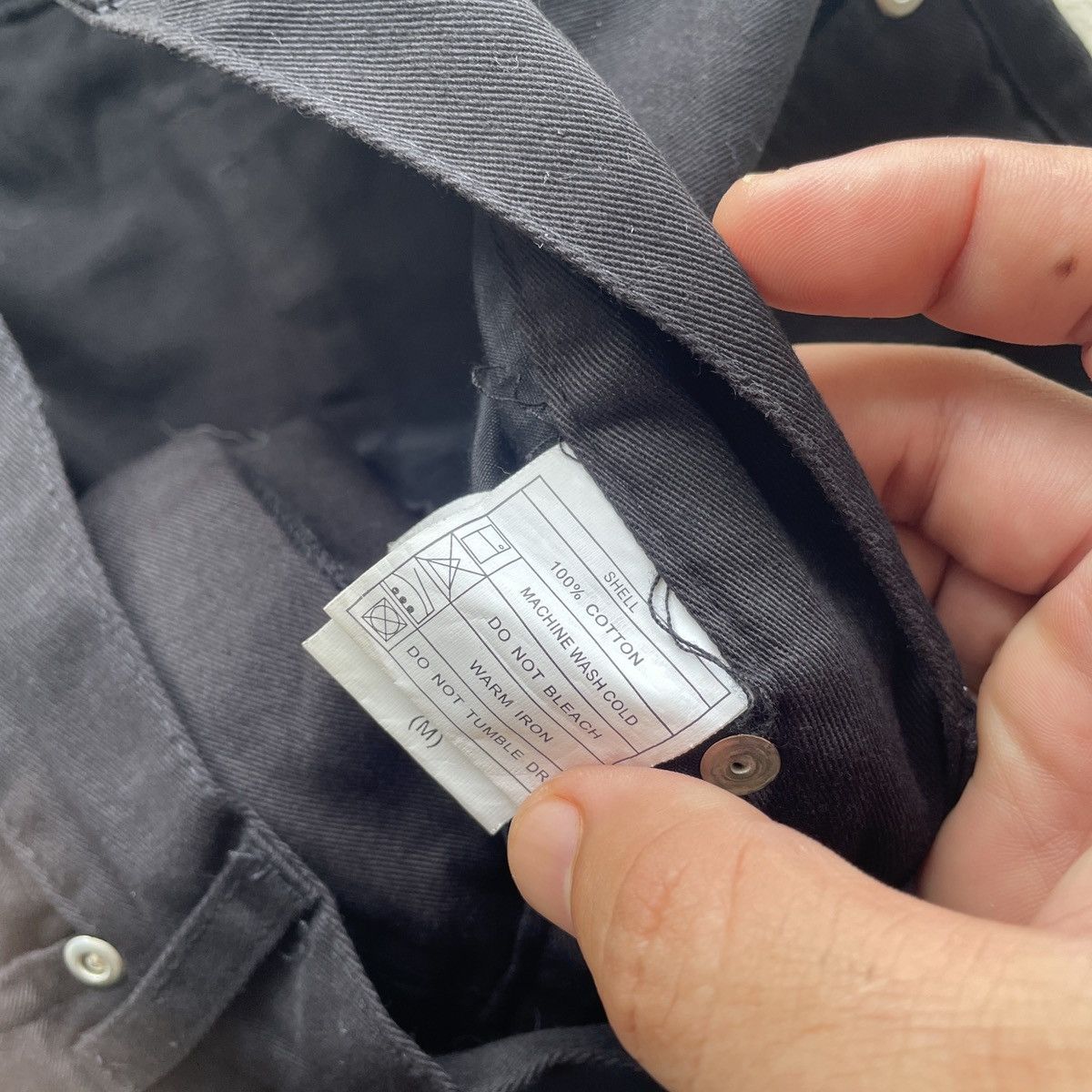If Six Was Nine Japanese Brand Black BONDAGE Cargo Pants Double Knee W30 Size US 30 / EU 46 - 8 Thumbnail