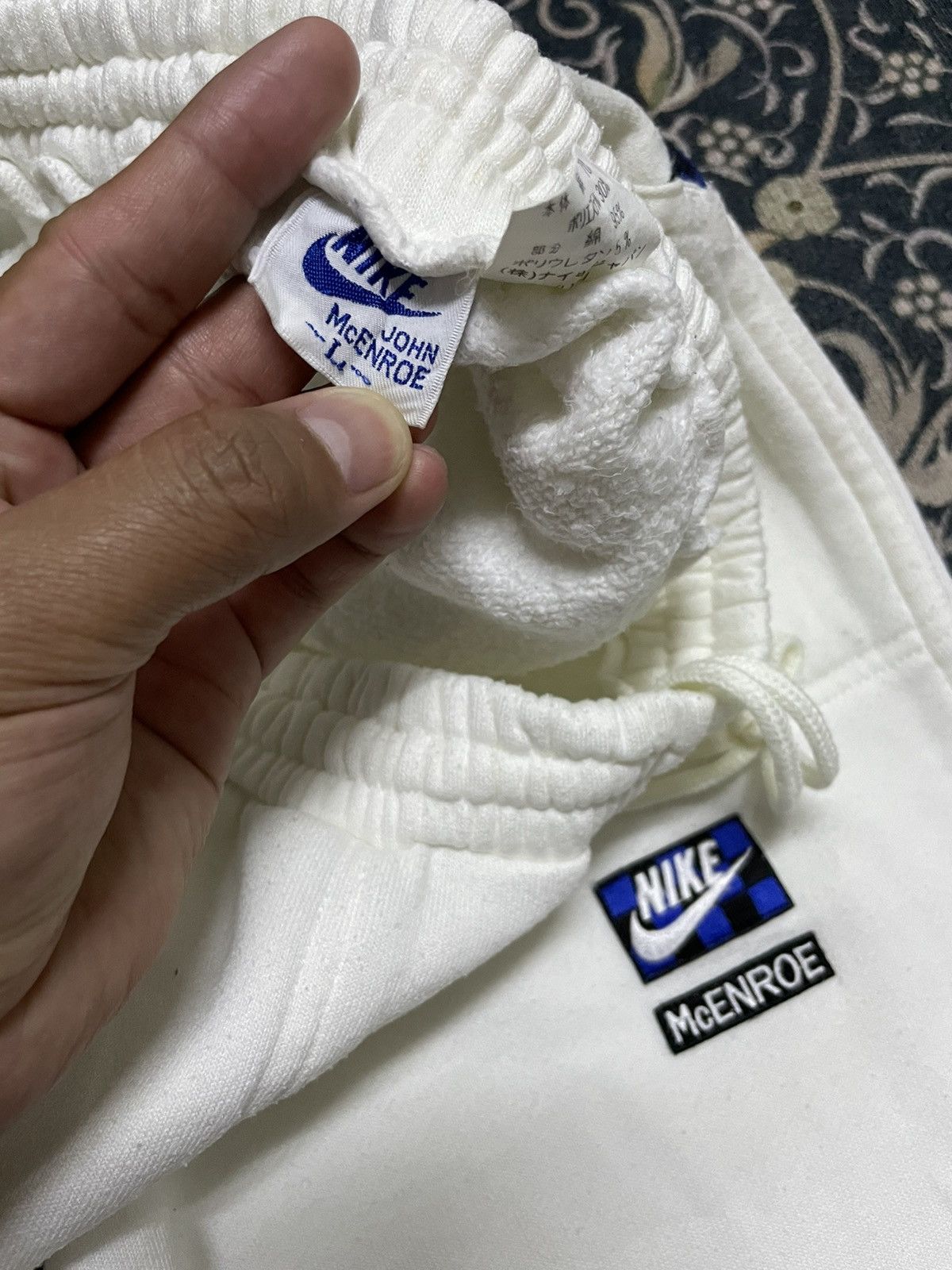 Nike × Vintage VTG 80’s Nike McEnroe White Sweatpants Size US 27 - 5 Thumbnail