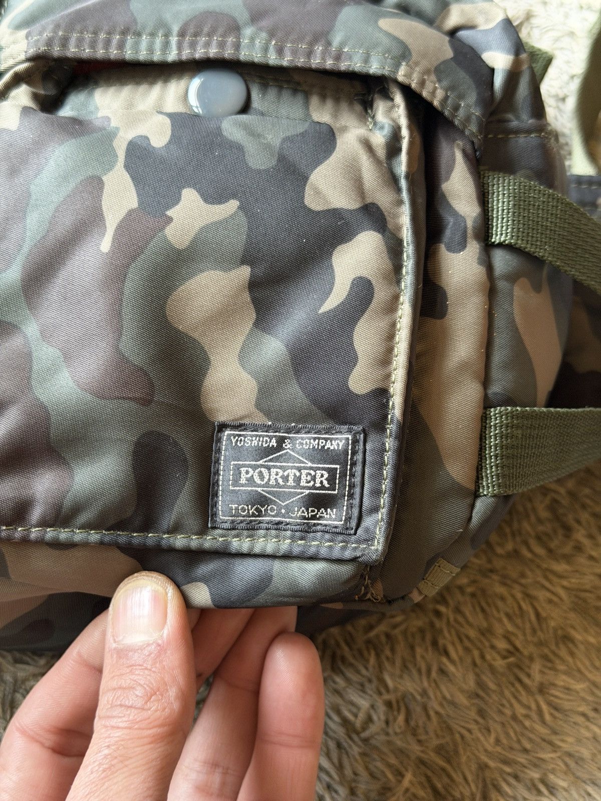 Porter Porter camo waist bag. Size ONE SIZE - 3 Thumbnail