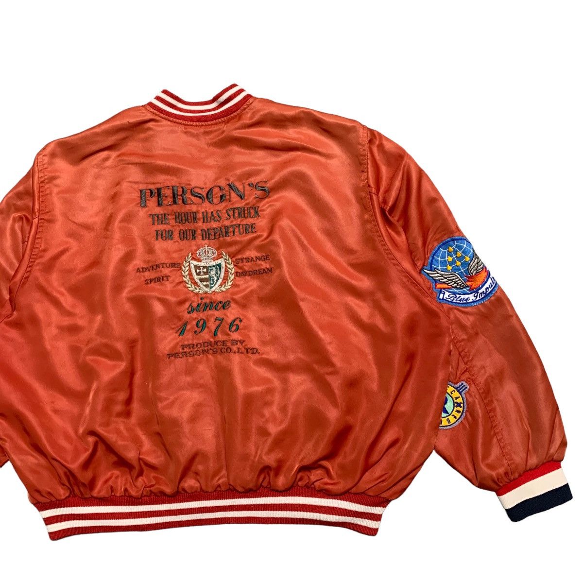 PERSON'S Vintage Person’s Big Logo Nylon Jacket Size US L / EU 52-54 / 3 - 3 Thumbnail
