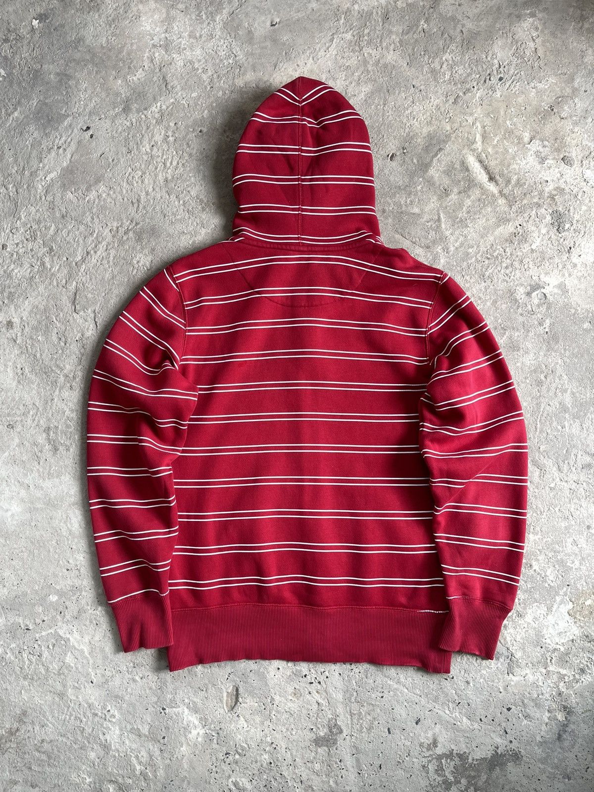 Nike NIKE VINTAGE ATHLETIC DEPT STRIPED Y2K SWOOSH ZIP HOODIE Size US S / EU 44-46 / 1 - 7 Thumbnail