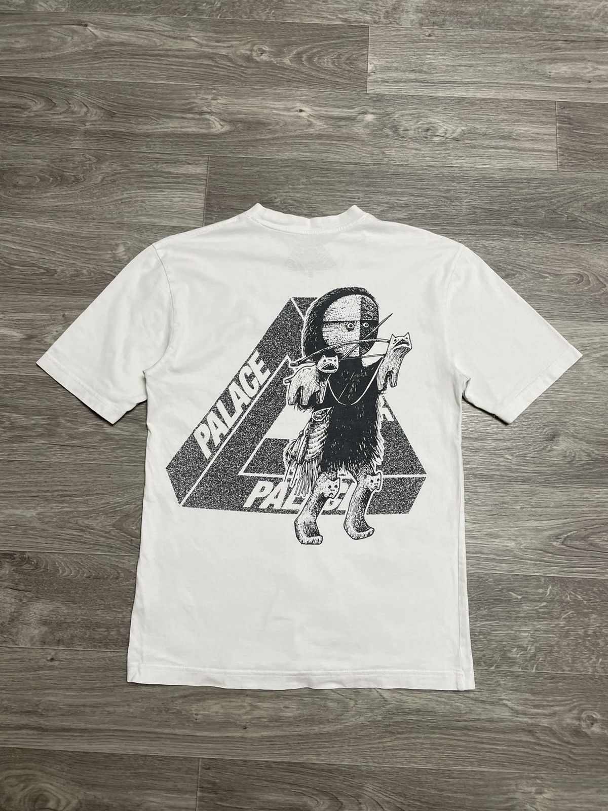 Palace Palace U-Figure Tri-Ferg White T-Shirt Size US S / EU 44-46 / 1 - 1 Thumbnail