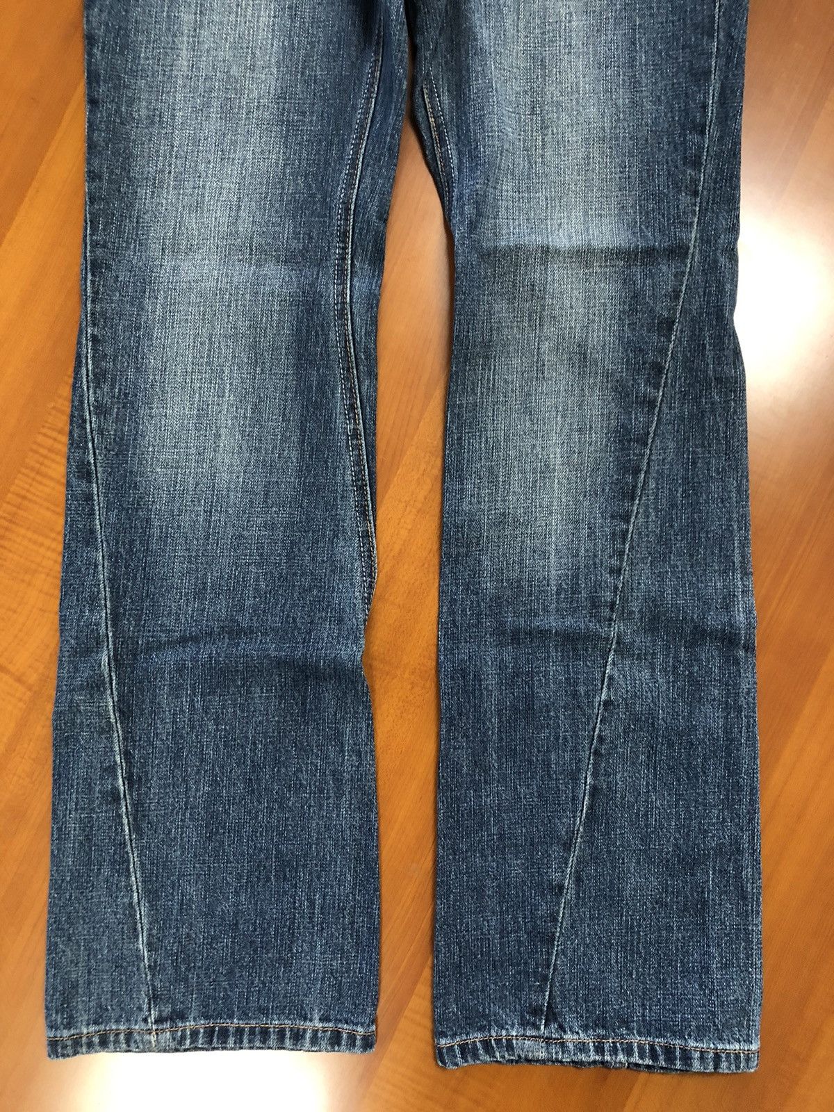 Japanese Brand Menz-Styles Streetwear Flare Jeans Size US 30 / EU 46 - 9 Thumbnail