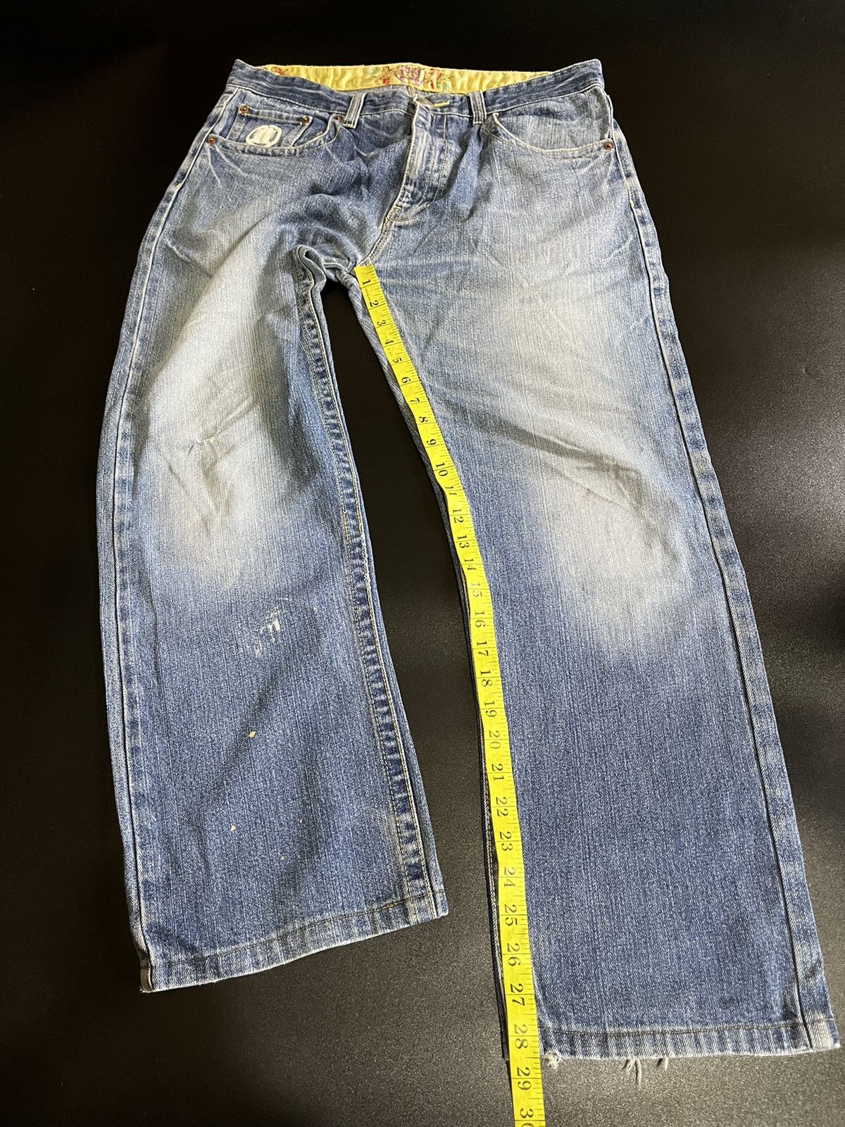 If Six Was Nine × Japanese Brand × Jean japanese brand pig jeans pant Size US 34 / EU 50 - 7 Thumbnail