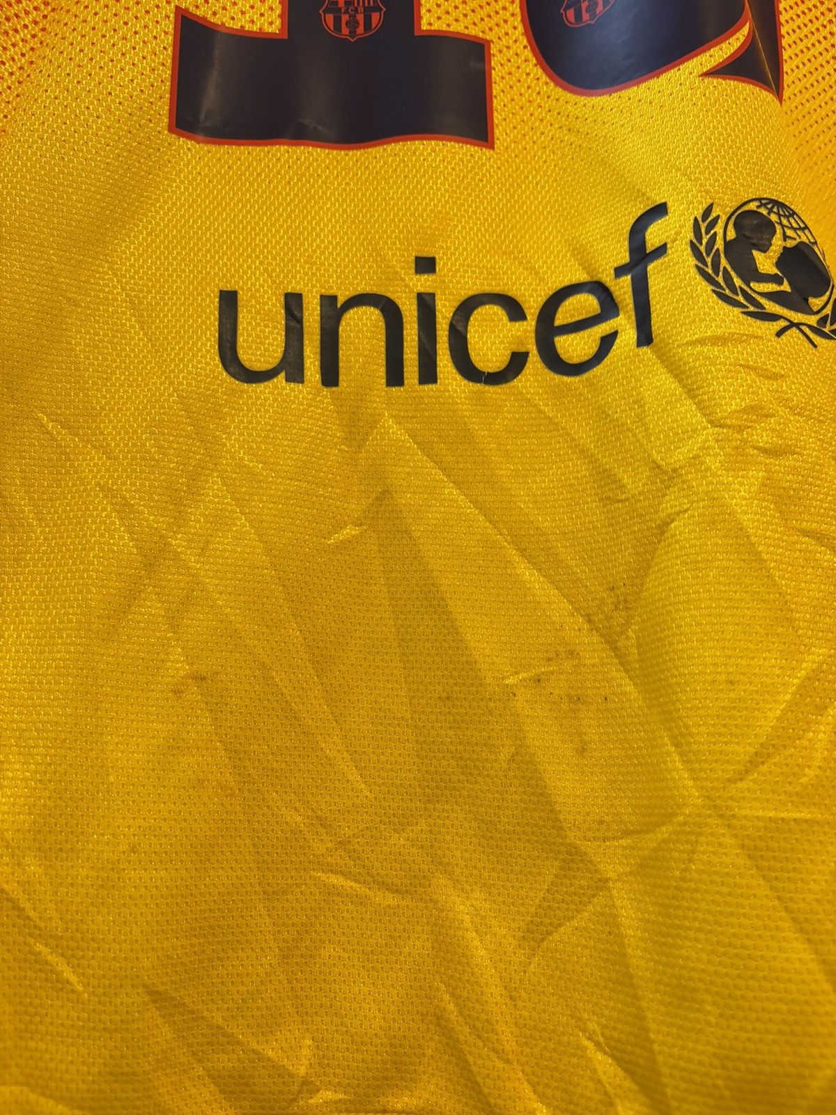 Nike 2012 FC Barcelona Away Kit MESSI 10 Size US L / EU 52-54 / 3 - 16 Thumbnail