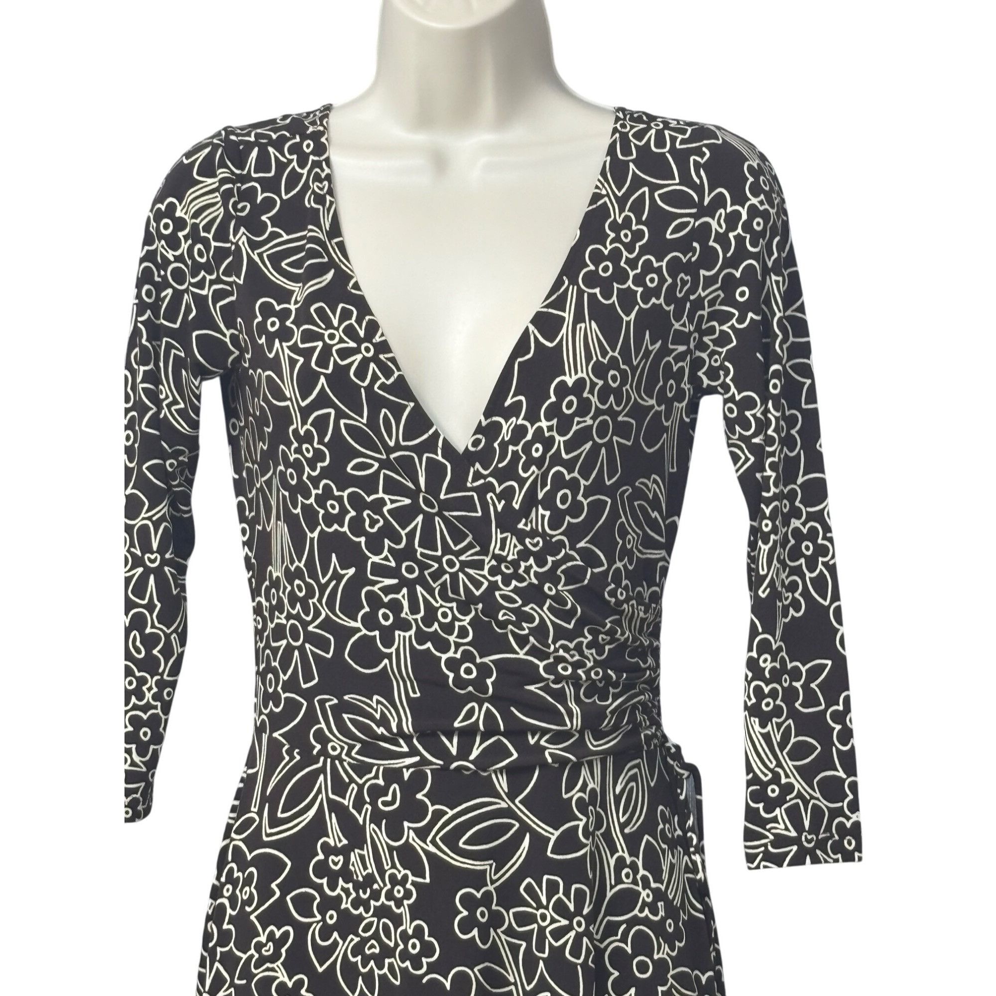 Other London Times Floral Surplice Neckline/backline dress with 3/ Size S / US 4 / IT 40 - 3 Thumbnail