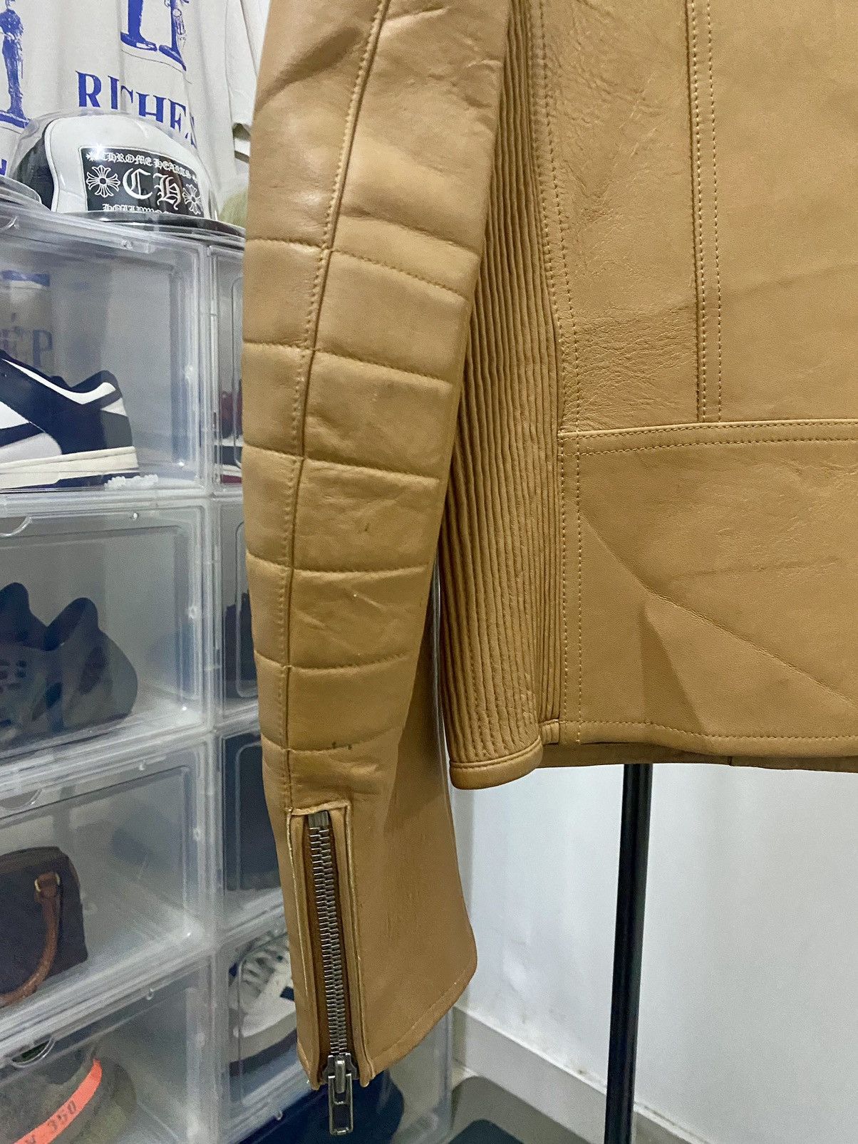 Maison Margiela Maison Martin Margiela 7 Zipper Leather Biker jacket Size M / US 6-8 / IT 42-44 - 8 Thumbnail