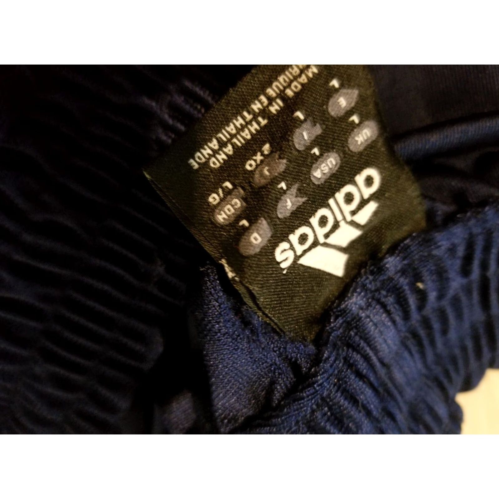 Adidas adidas Mens Tearaway Pants Athletic Sweatpants M/L Navy Blue Size US 33 - 7 Thumbnail