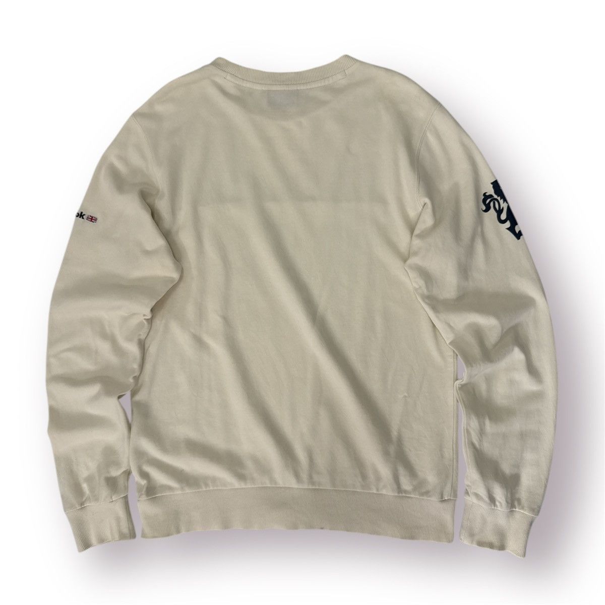 Reebok 🔥 Y2K REEBOK CLASSIC Britain Flag Patches Roundneck - L Size US S / EU 44-46 / 1 - 10 Thumbnail