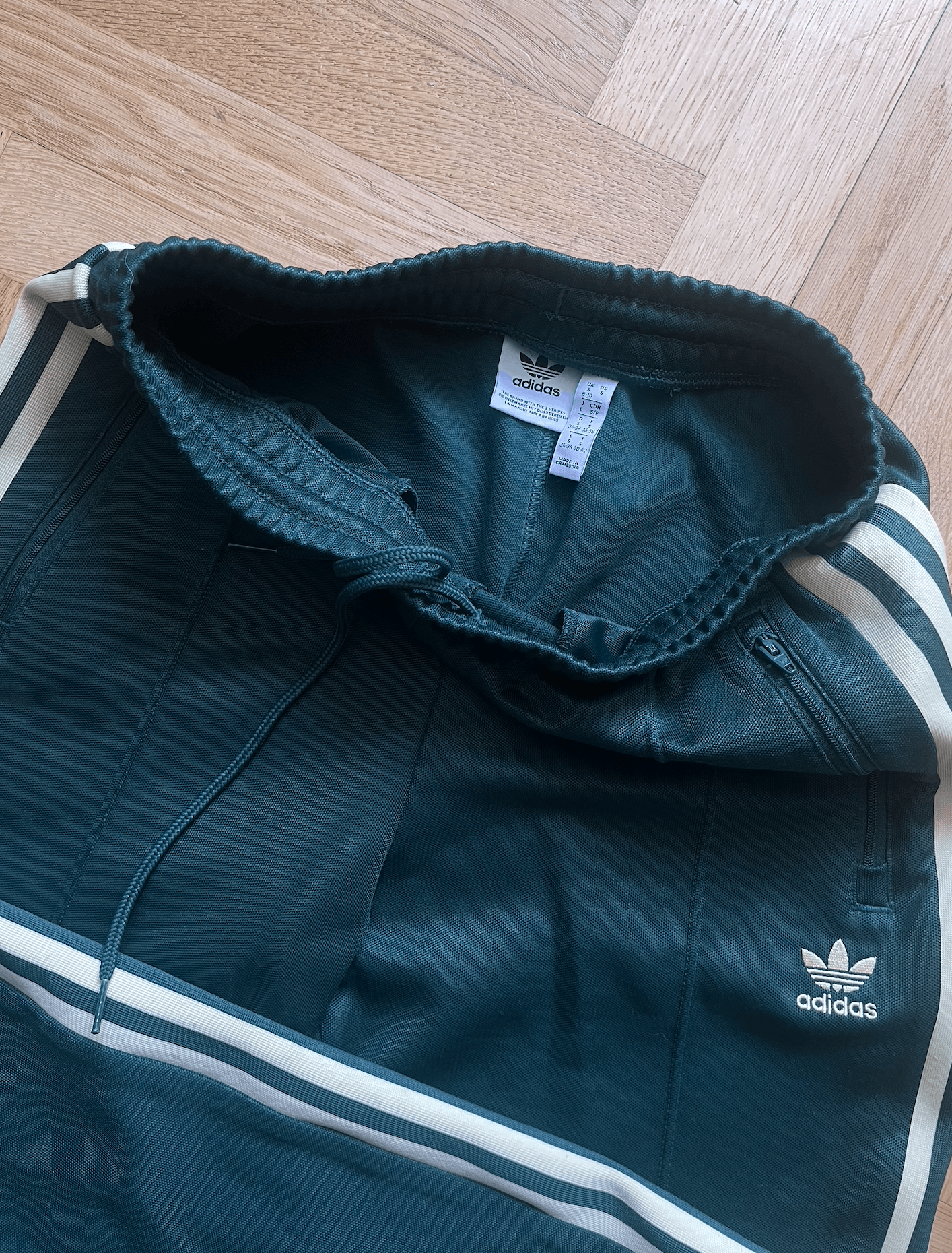 Adidas Adidas Originals Green & Yellow Pants Size 25" / US 0 / IT 36 - 7 Thumbnail